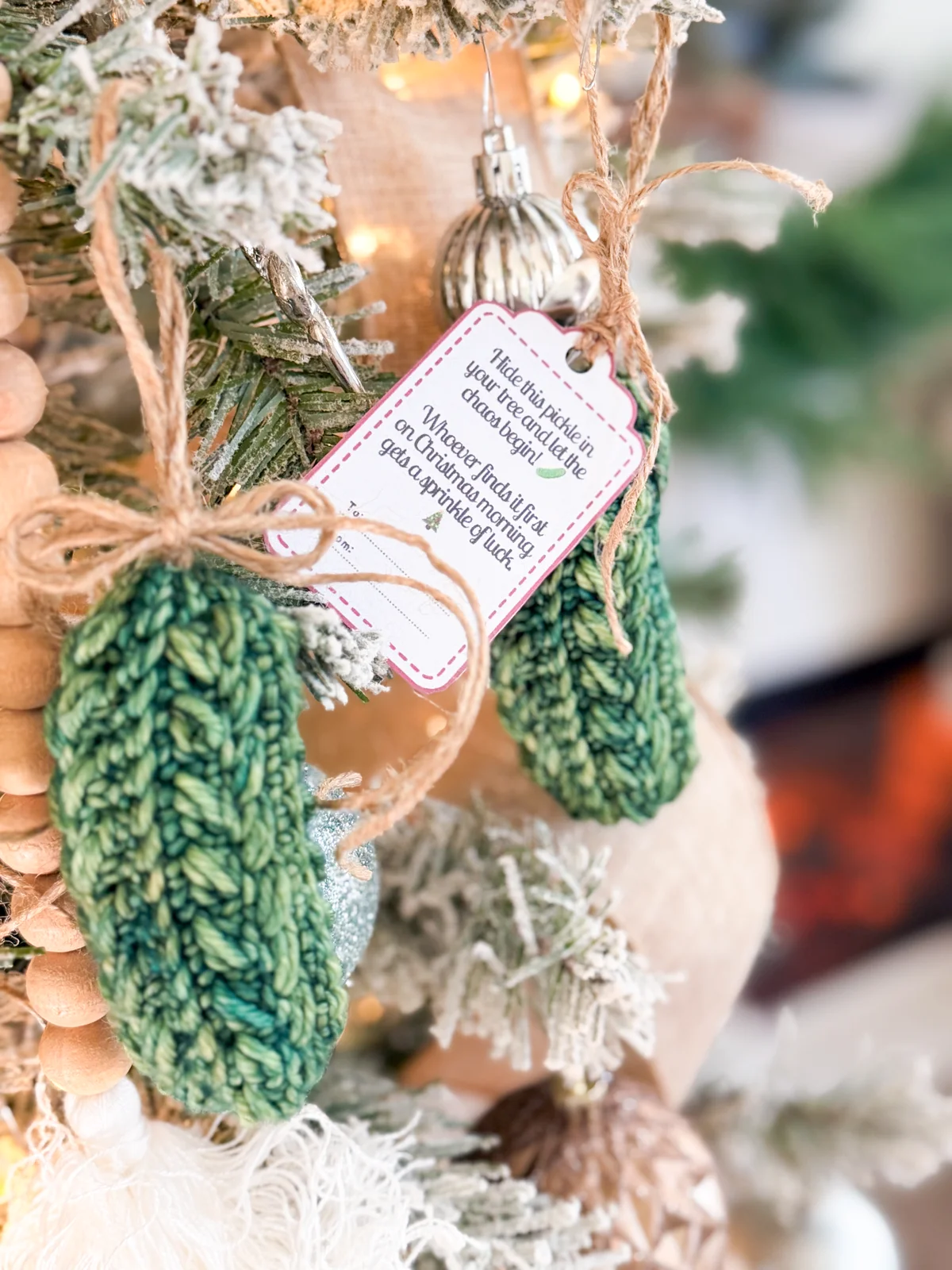 Wheat Stitch™ Pickle Ornament Crochet Pattern product image (7)