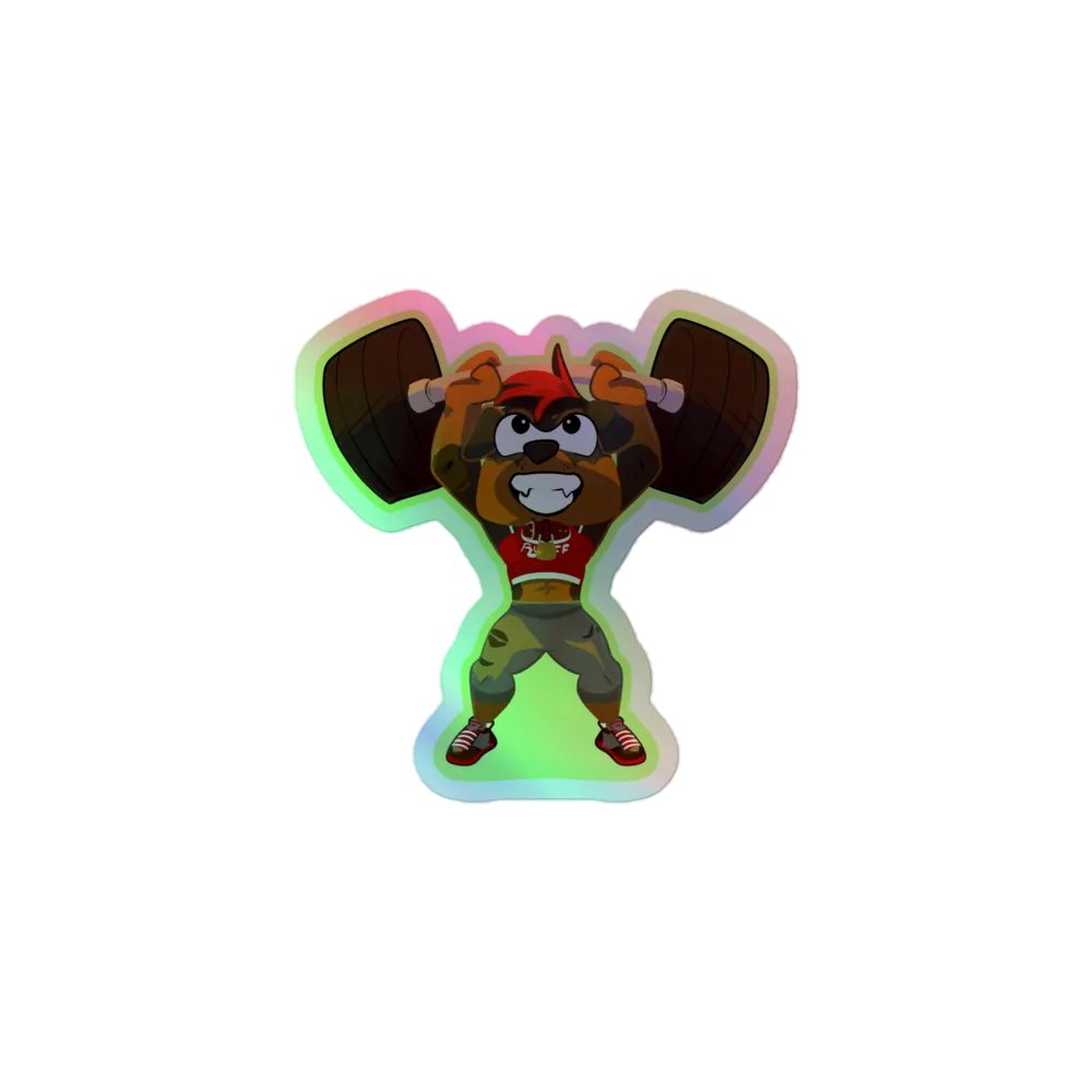 Ruby Workout Sticker Holo product image (1)