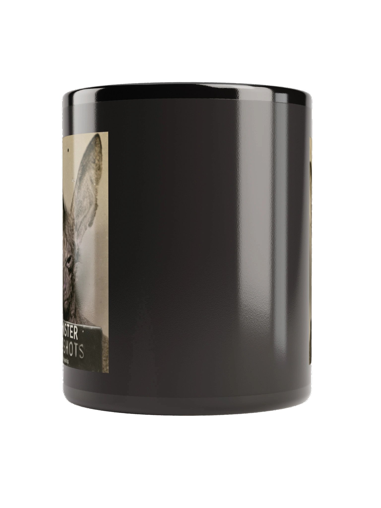Monster Mugshots No. 006 - Black Ceramic Mug product image (2)