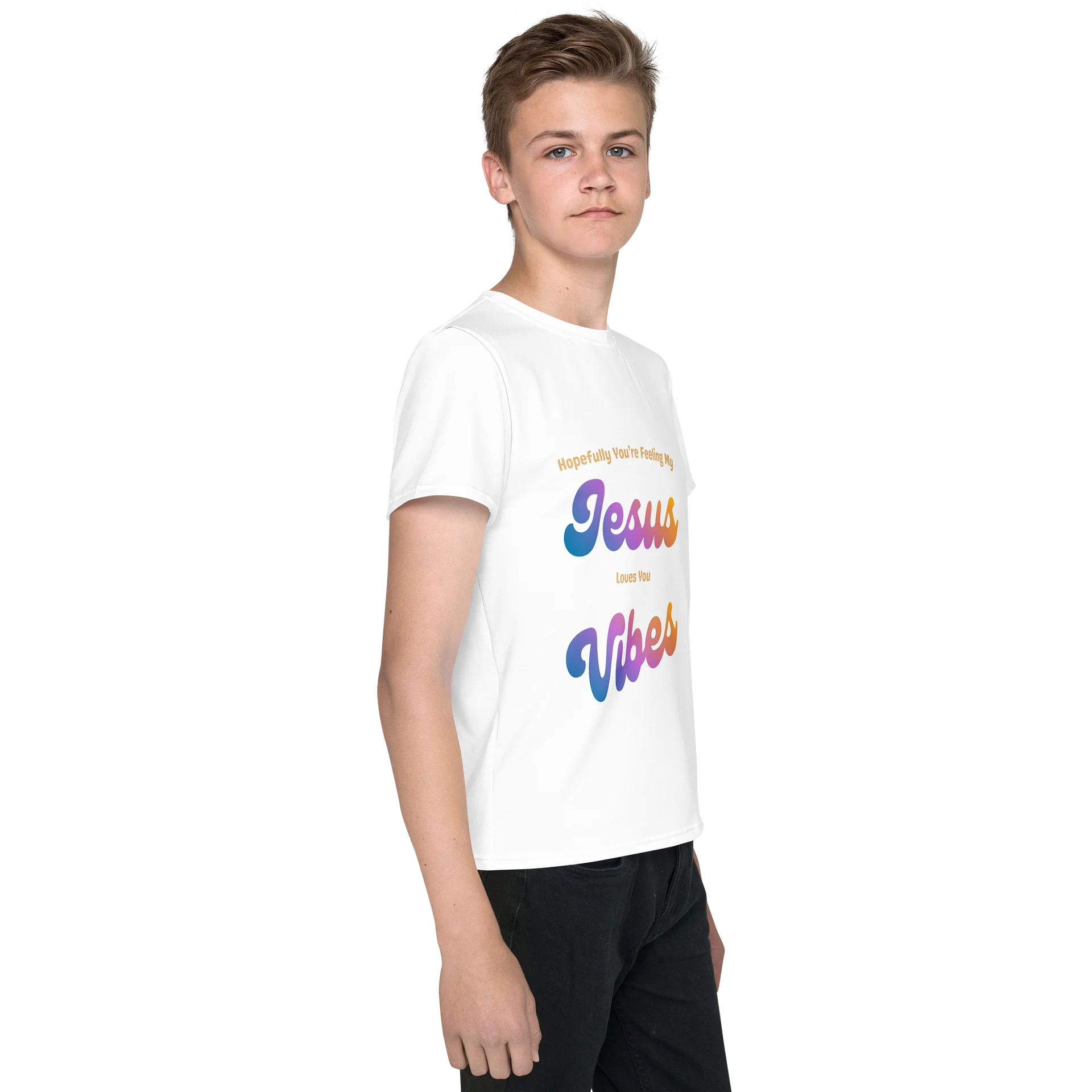 Jesus Vibes Youth Tee product image (3)