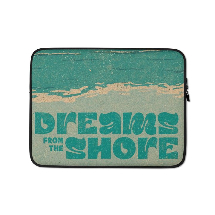 Shoreline Dreams : Laptop Sleeve product image (1)