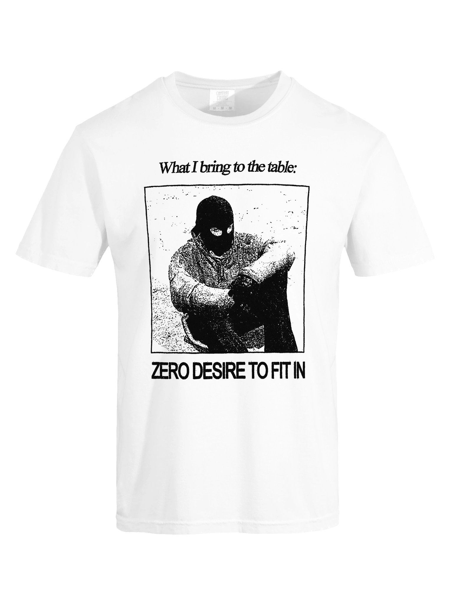 ZERO DESIRE (TABLE) T-SHIRT product image (5)