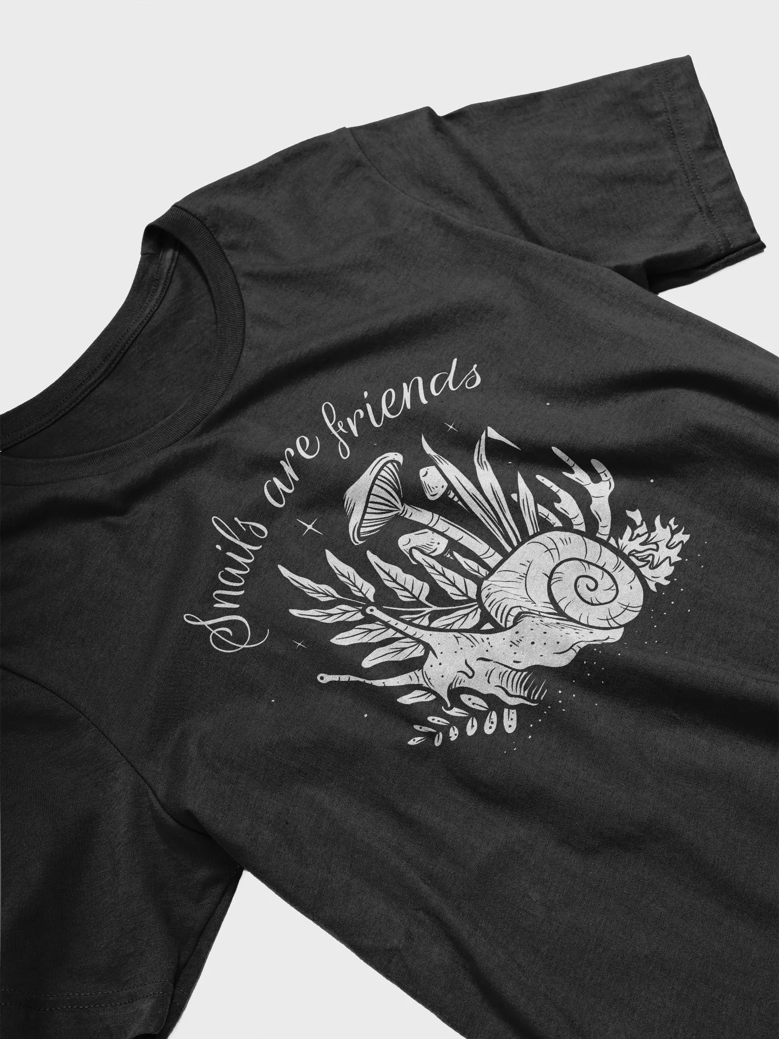 Snails are friends tee product image (2)