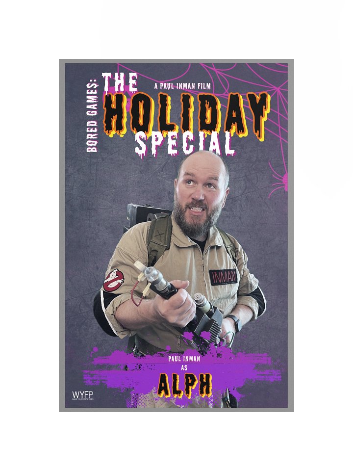 Bored Games: The Holiday Special - "Hero Alph" Poster product image (1)