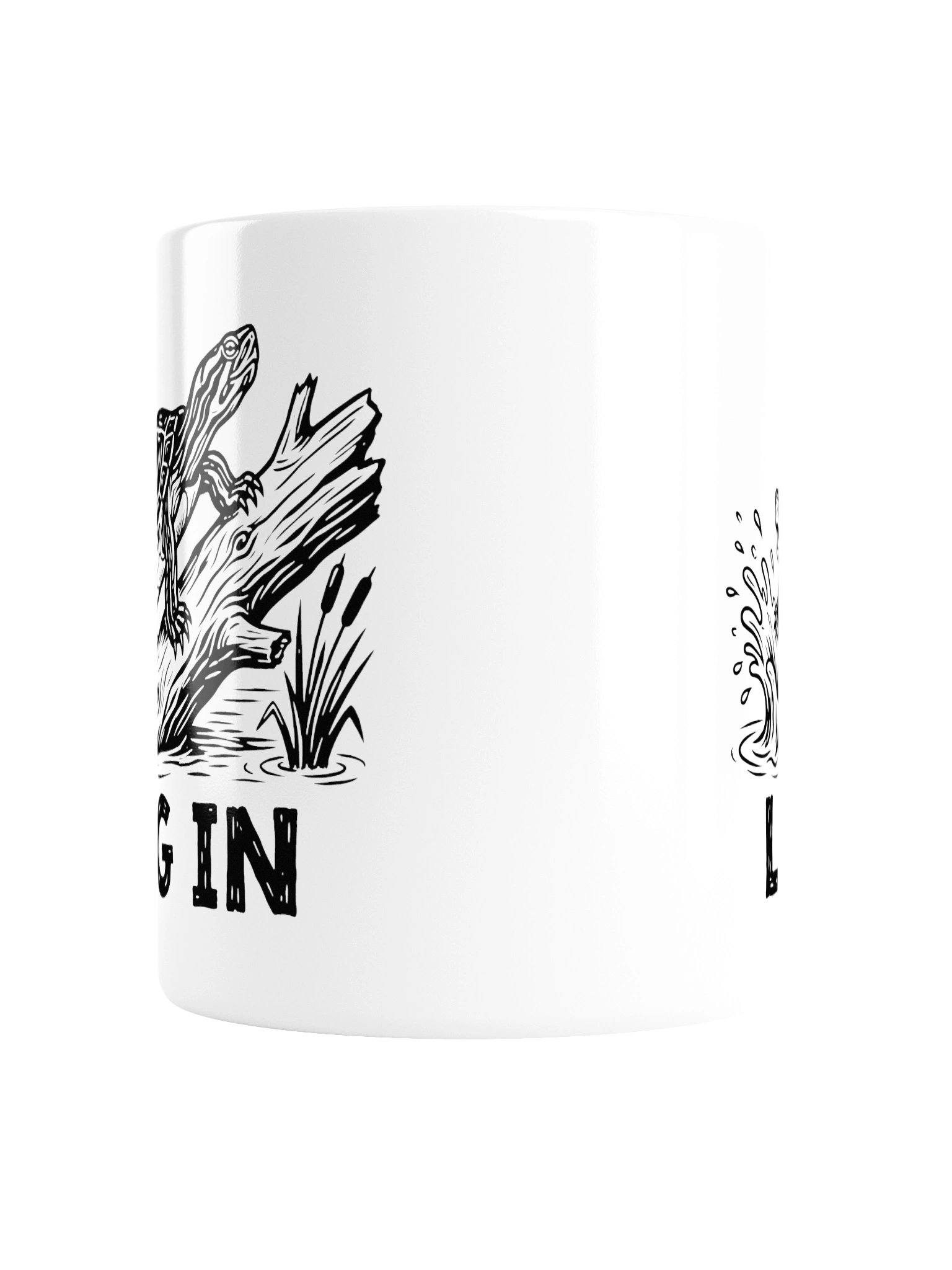 Log In, Log Out Turtle Mug product image (4)