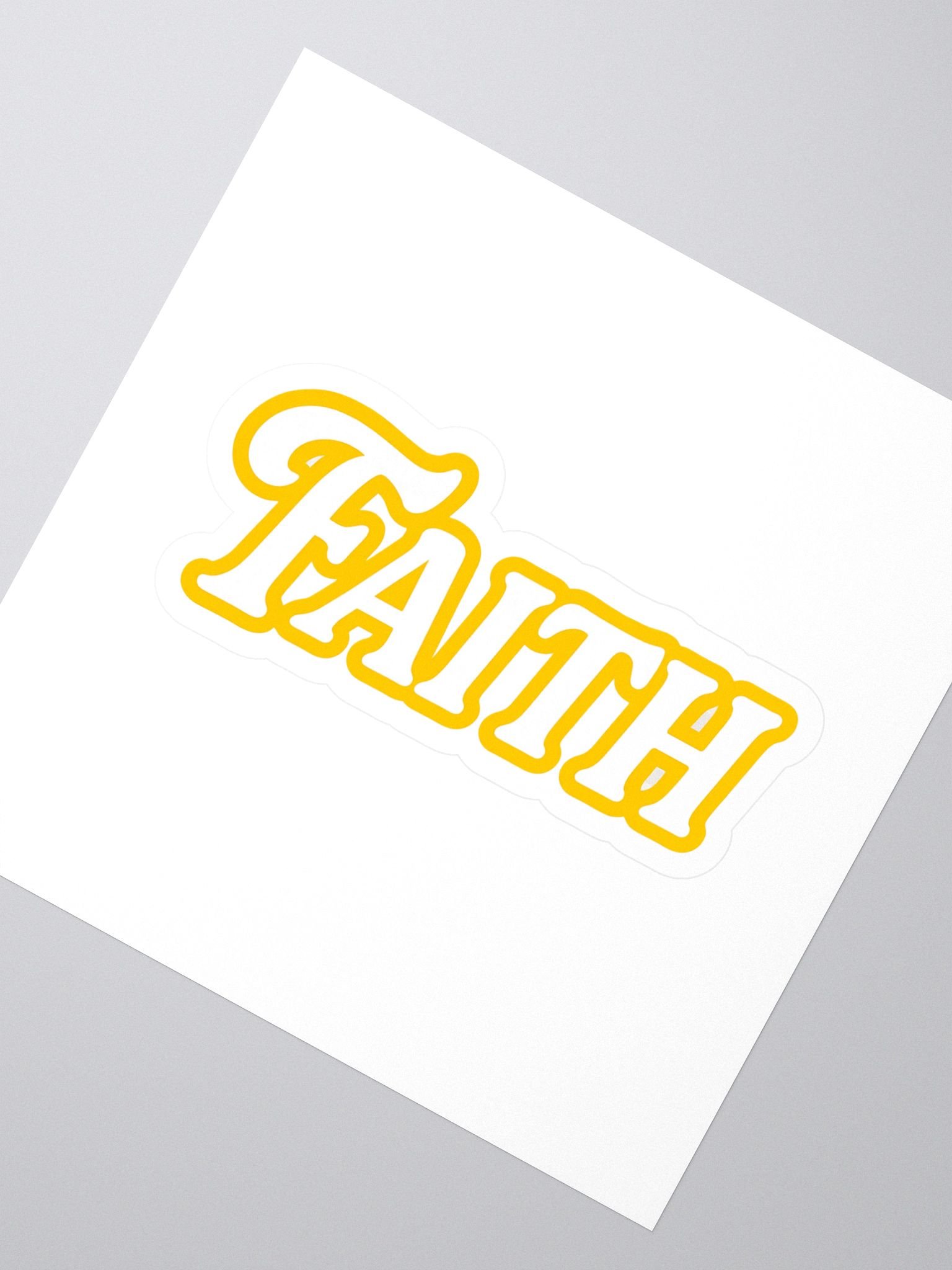 faith sticker product image (2)