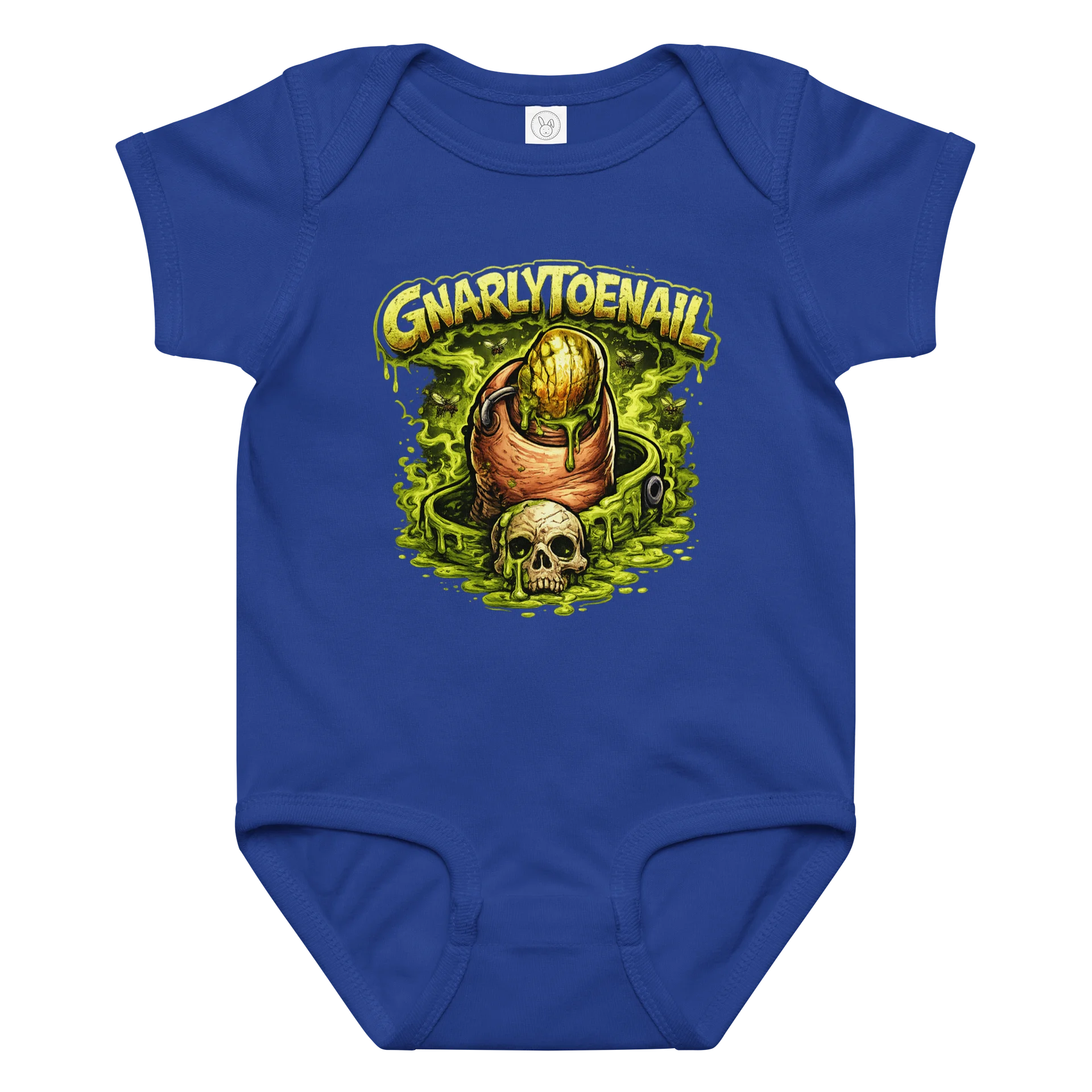 GnarlyToenail Horror Baby Bodysuit product image (1)