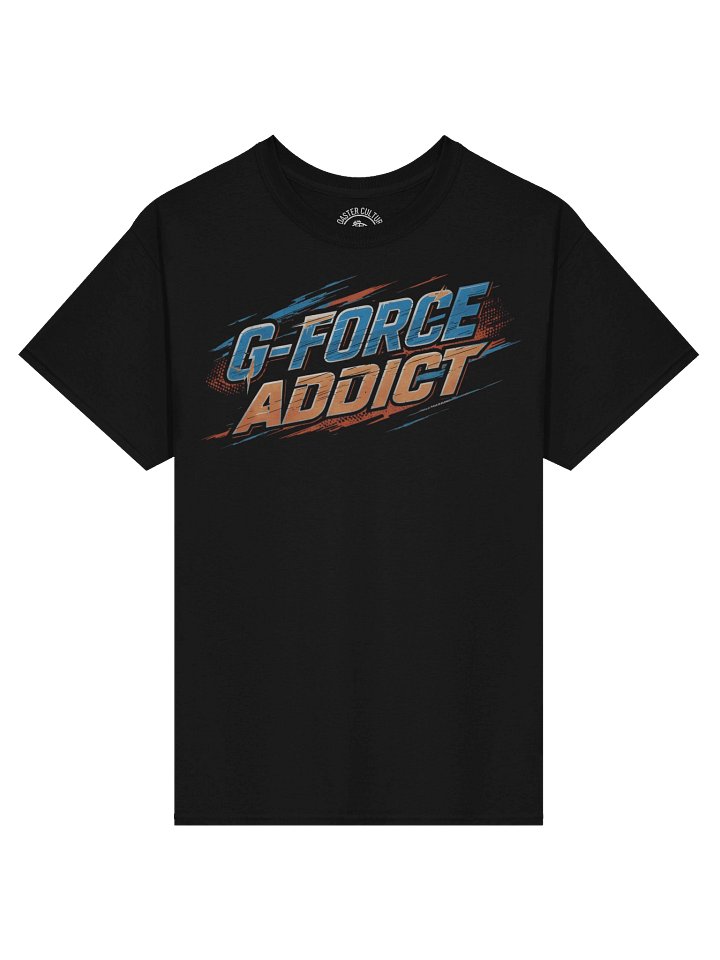 G-FORCE ADDICT T-Shirt – Roller Coaster Thrill Ride Fan Tee product image (1)