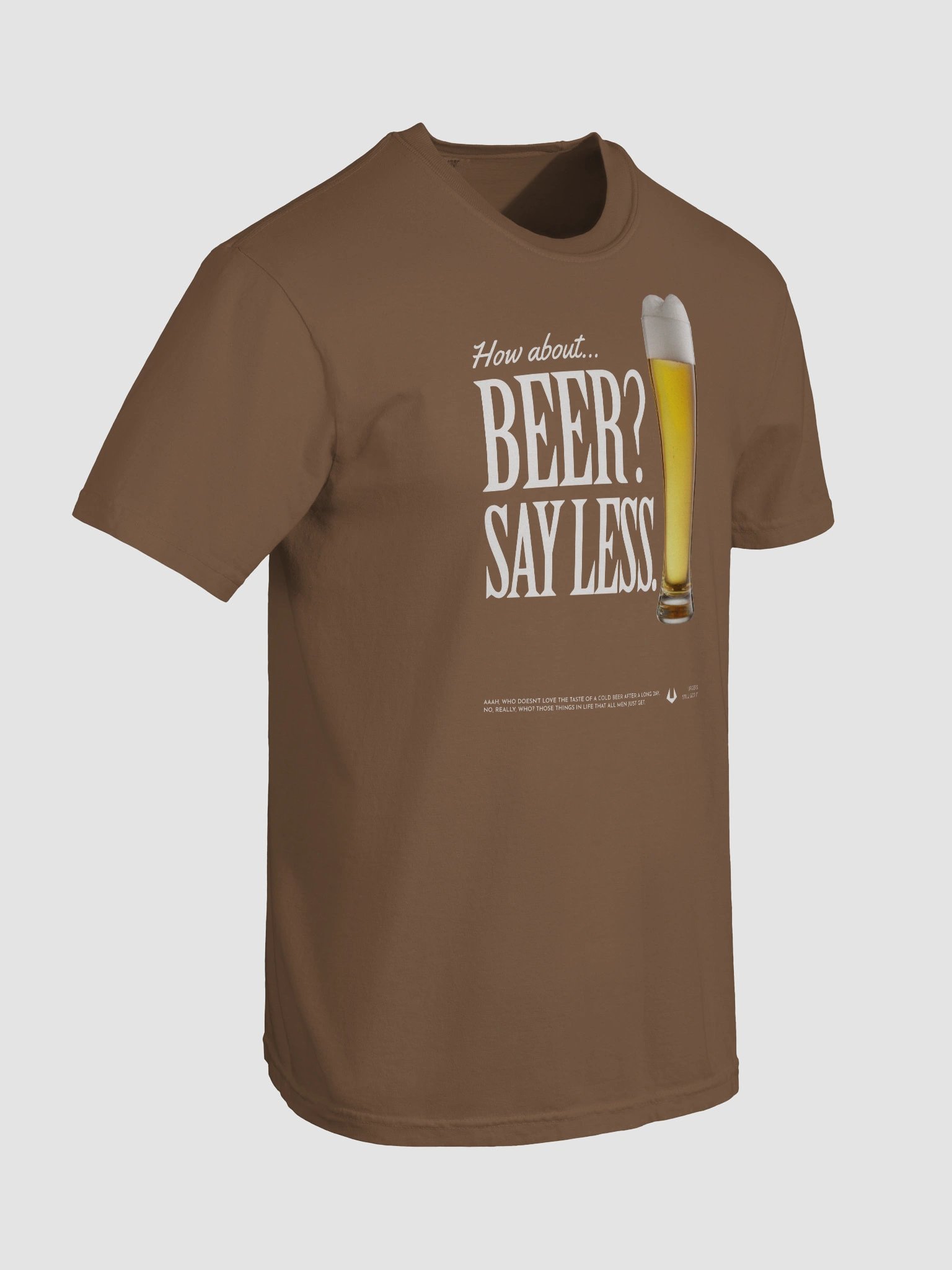 Urgers Beer Say Less Shirt product image (2)