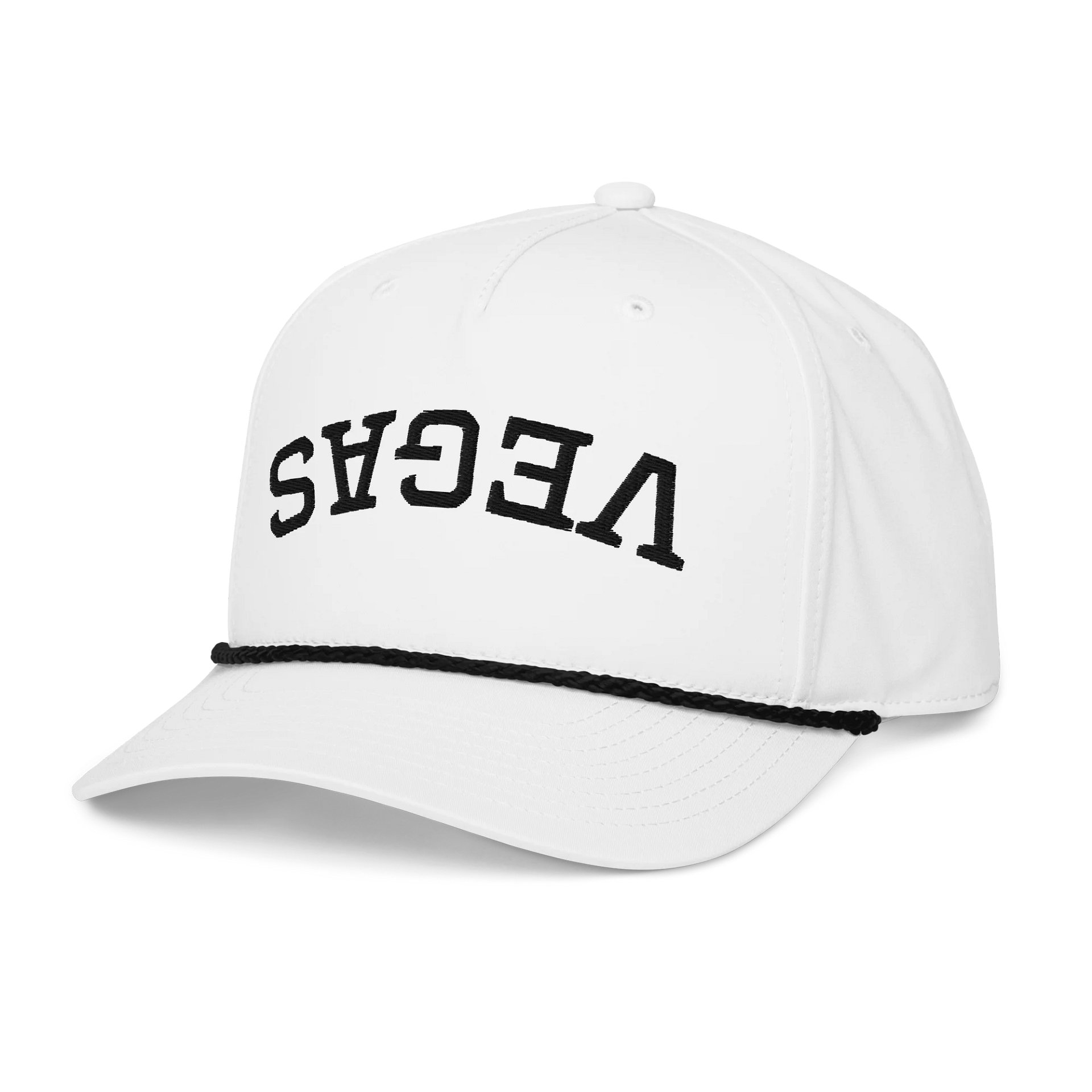 UPSIDE DOWN ROPE HAT - VEGAS - WHITE product image (3)