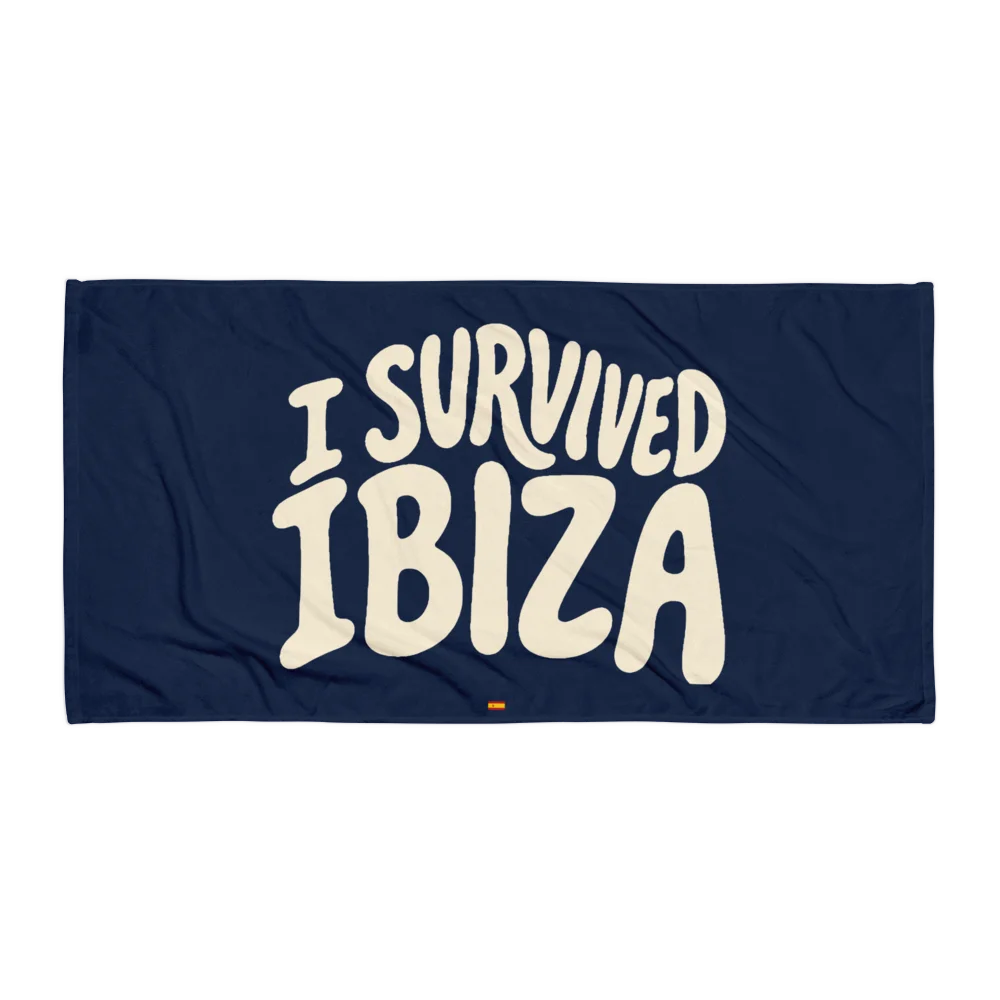 I Survived Ibiza — Premium Beach Towel product image (1)