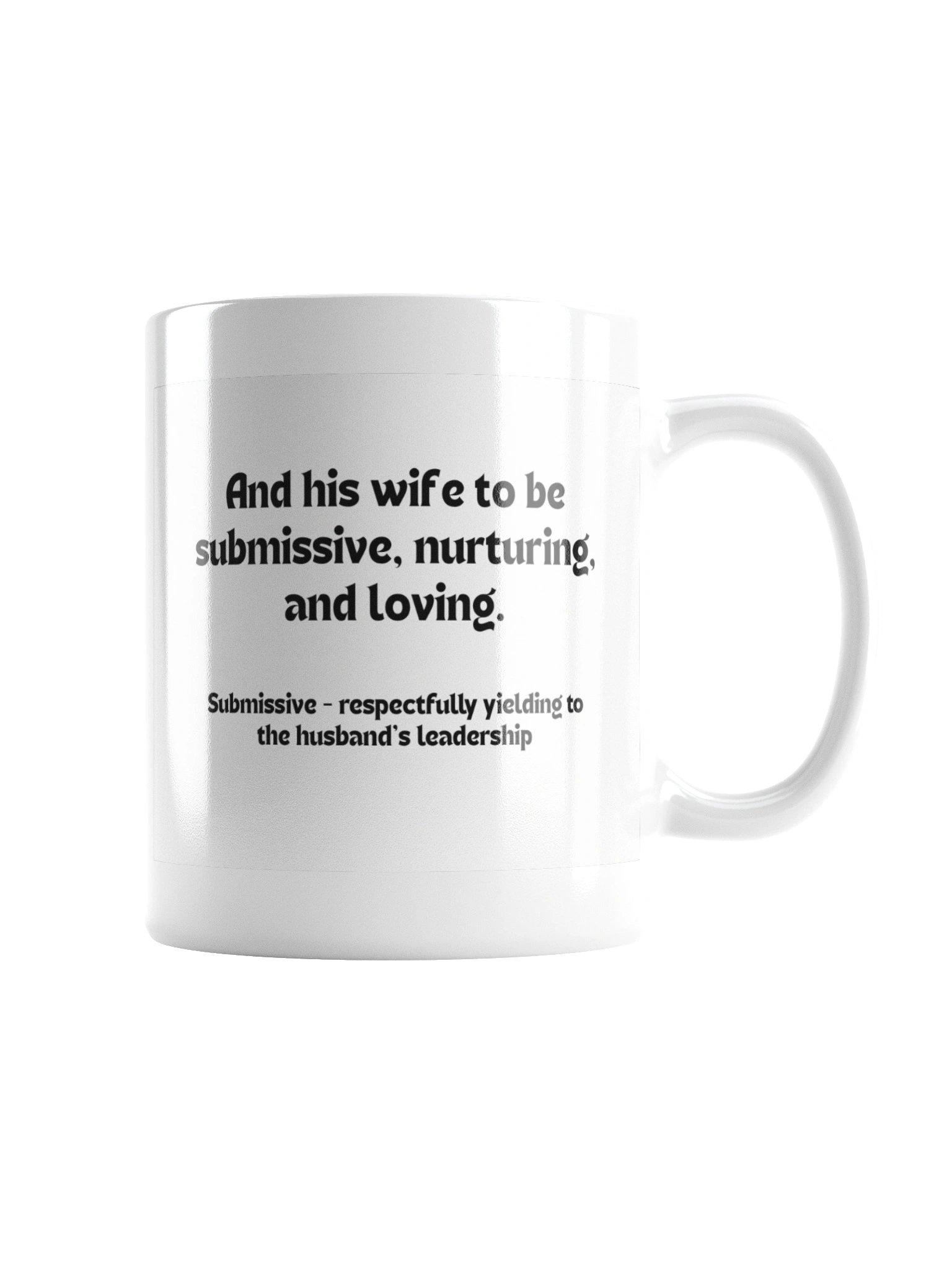 It's God's Plan - Mug - Submissive wife product image (3)