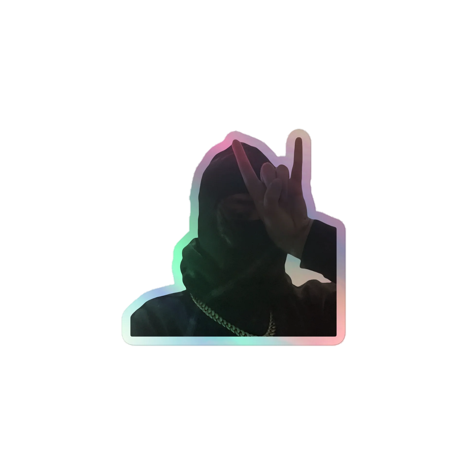 Lorr Chapo Portrait Sticker product image (1)