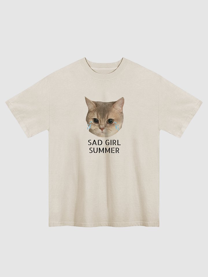Sad Girl Summer: Cat Tee product image (1)