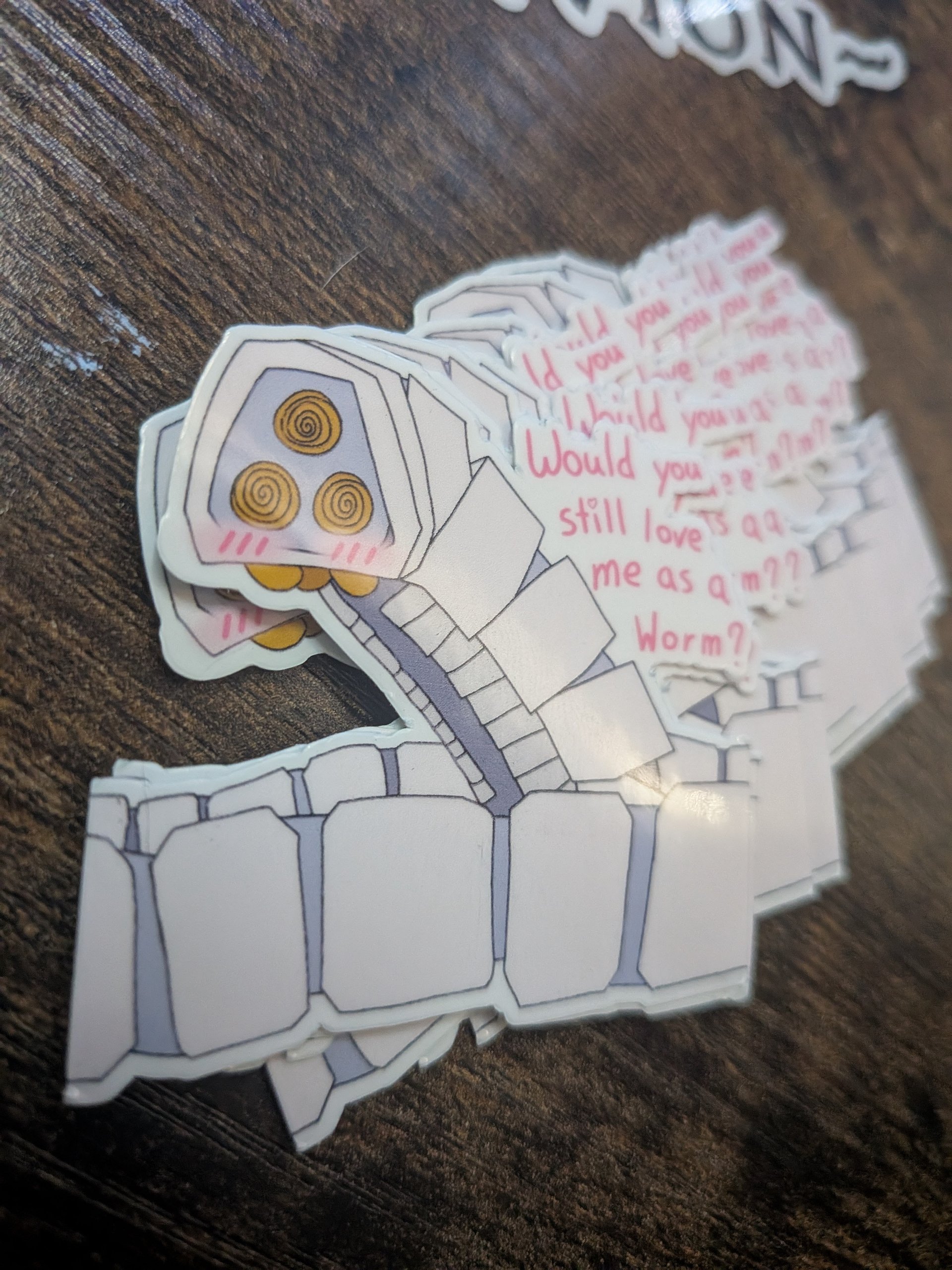 Ice Worm Armored Core Sticker product image (1)