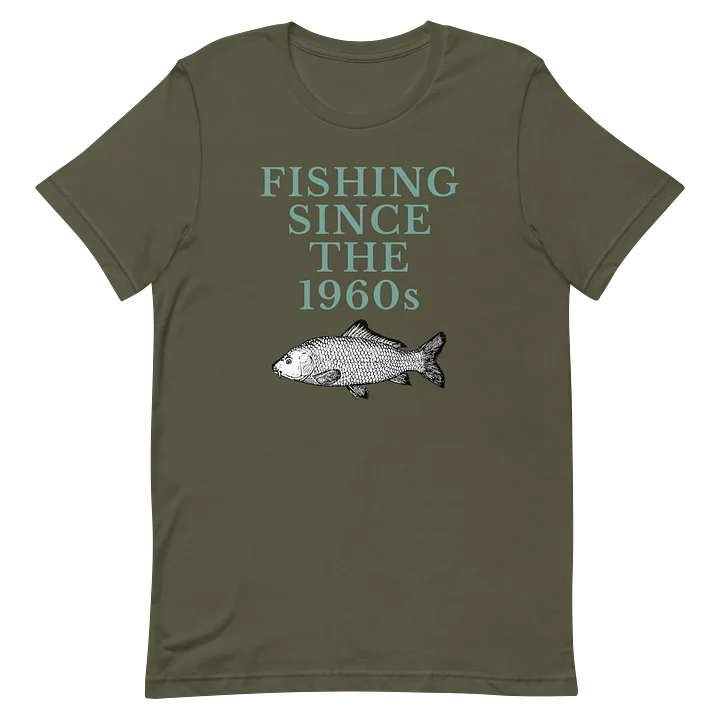 Fishing Since The 1960s T-Shirt (Khaki) product image (2)