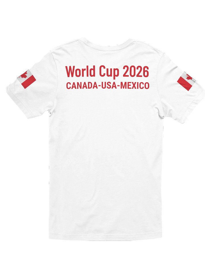 Official Canada World Cup 2026 Home T-Shirt - "Coast to Coast" Host Nation Kit product image (10)