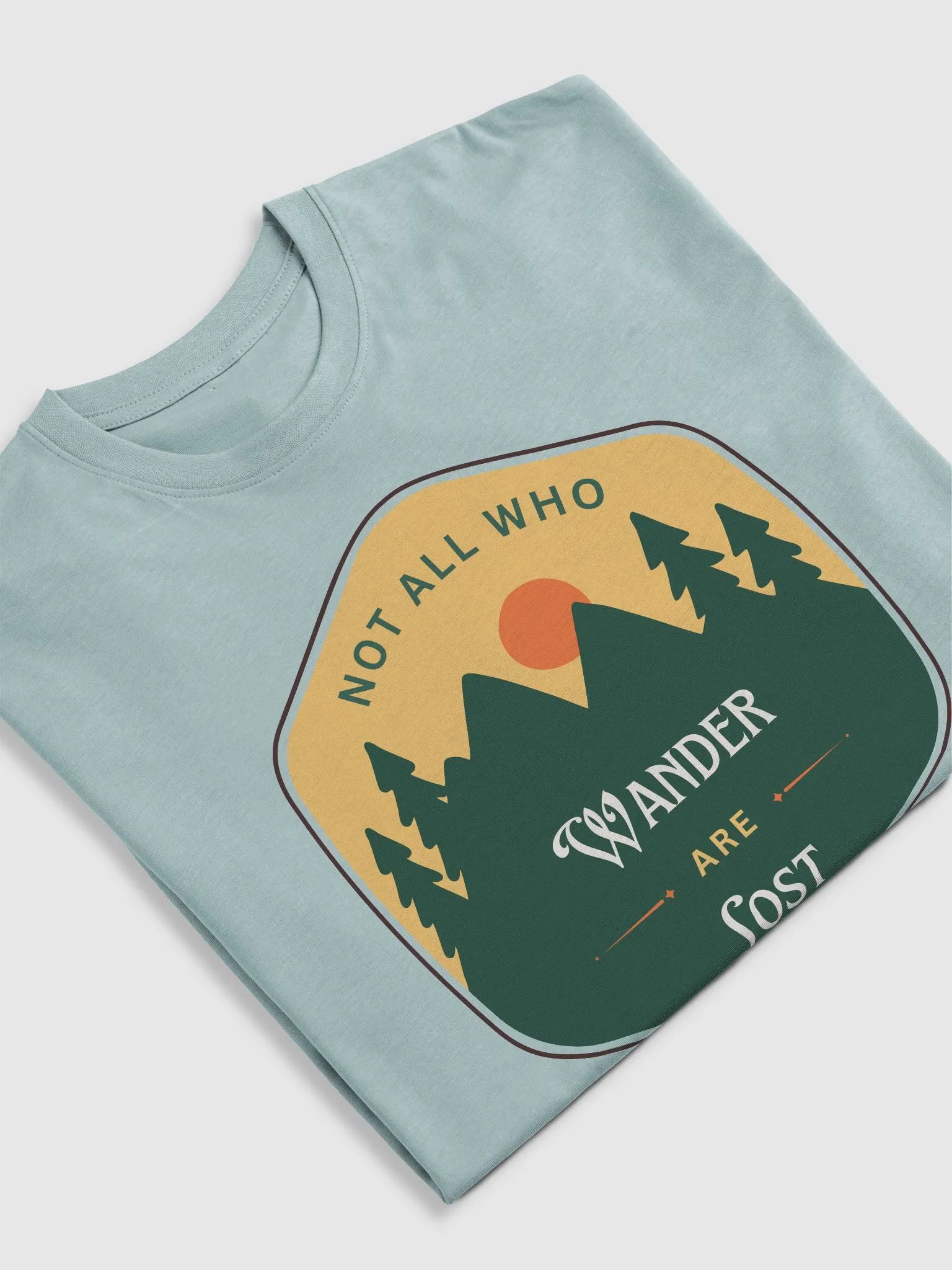 Not All Who Wander - Heavy Tee product image (5)