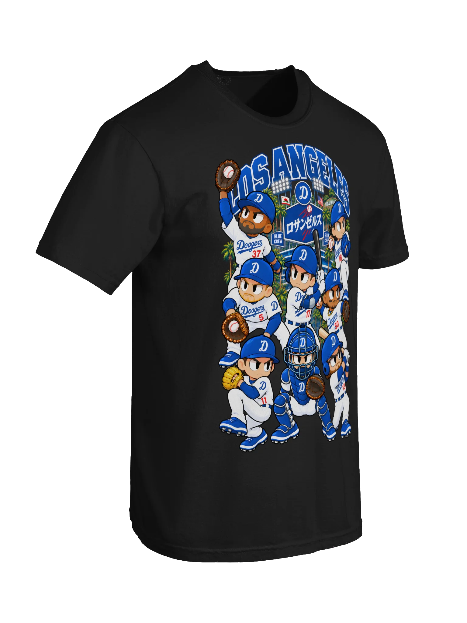 Los Angeles Baseball Animated Player T-Shirt product image (10)