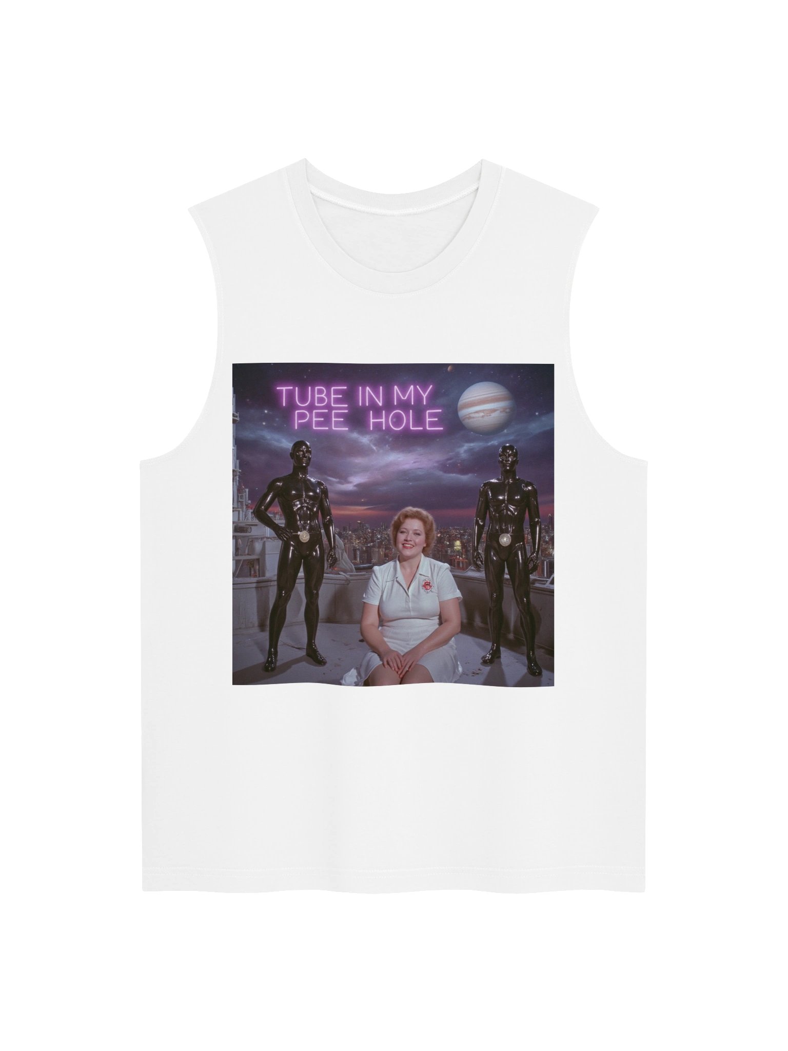 TUBE IN MY PEE HOLE | Bella+Canvas Muscle Tank product image (5)