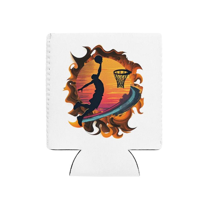 Space Shooter Basketball ChillMate Can Cooler product image (1)