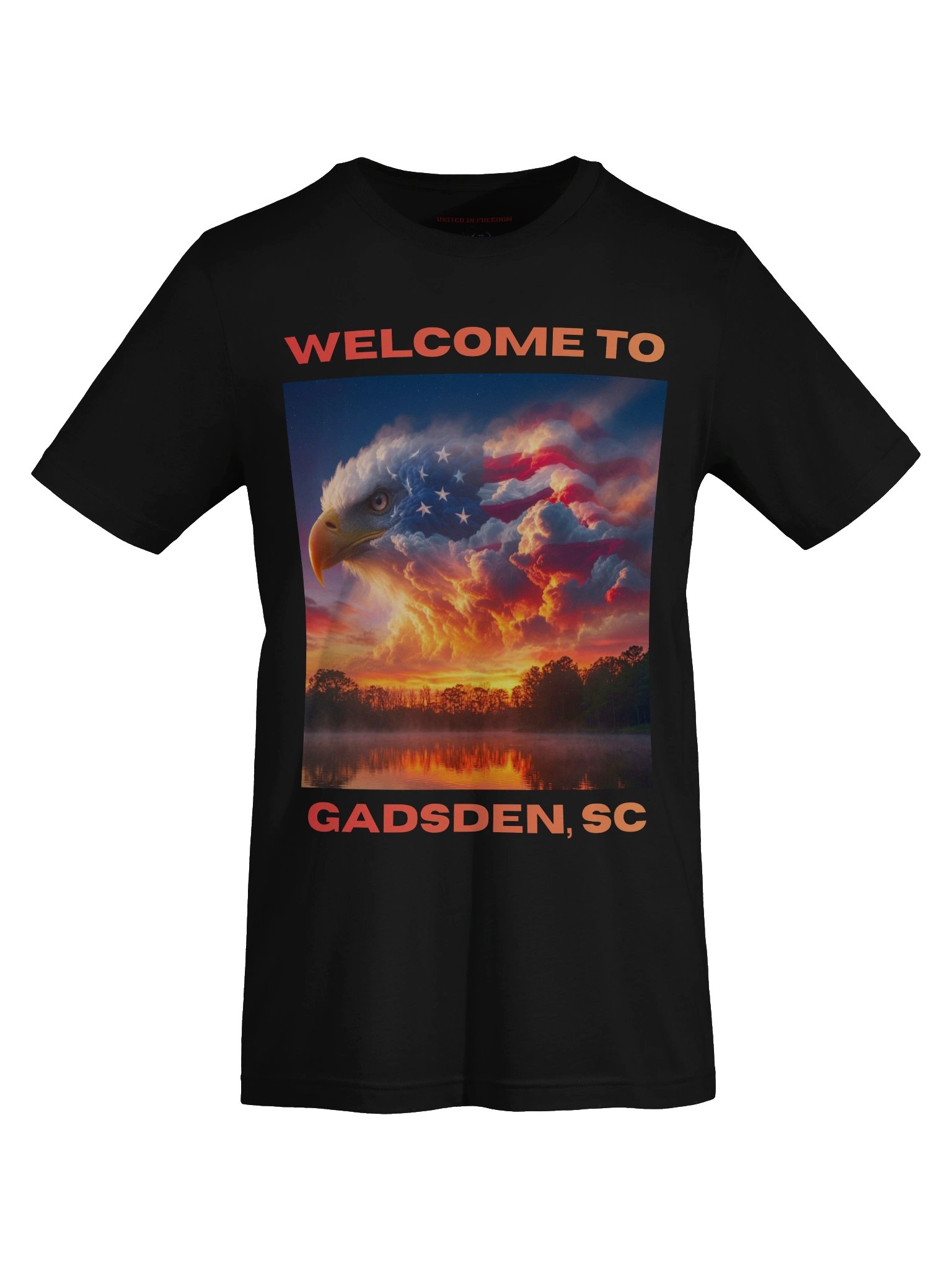 Welcome to Gadsden Eagle Cloud Sunset Tee product image (53)
