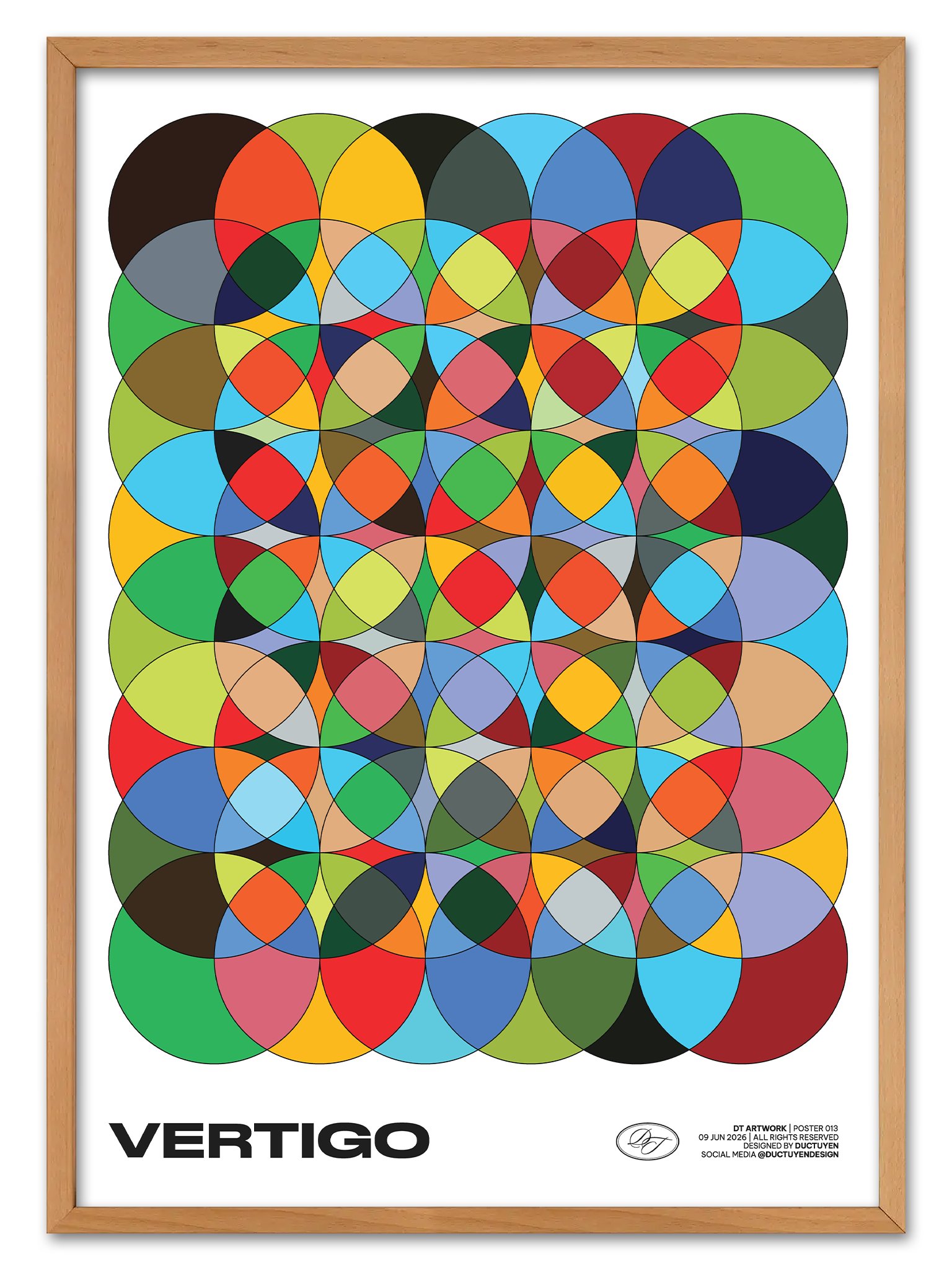 "VERTIGO" Framed Poster product image (1)