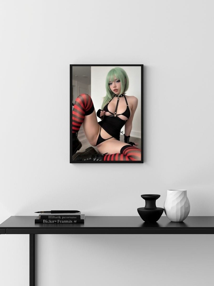 Cosplay Corner – Waifufaee as Mavis from Hotel Transylvania Glossy 8x10 Metal Print product image (3)
