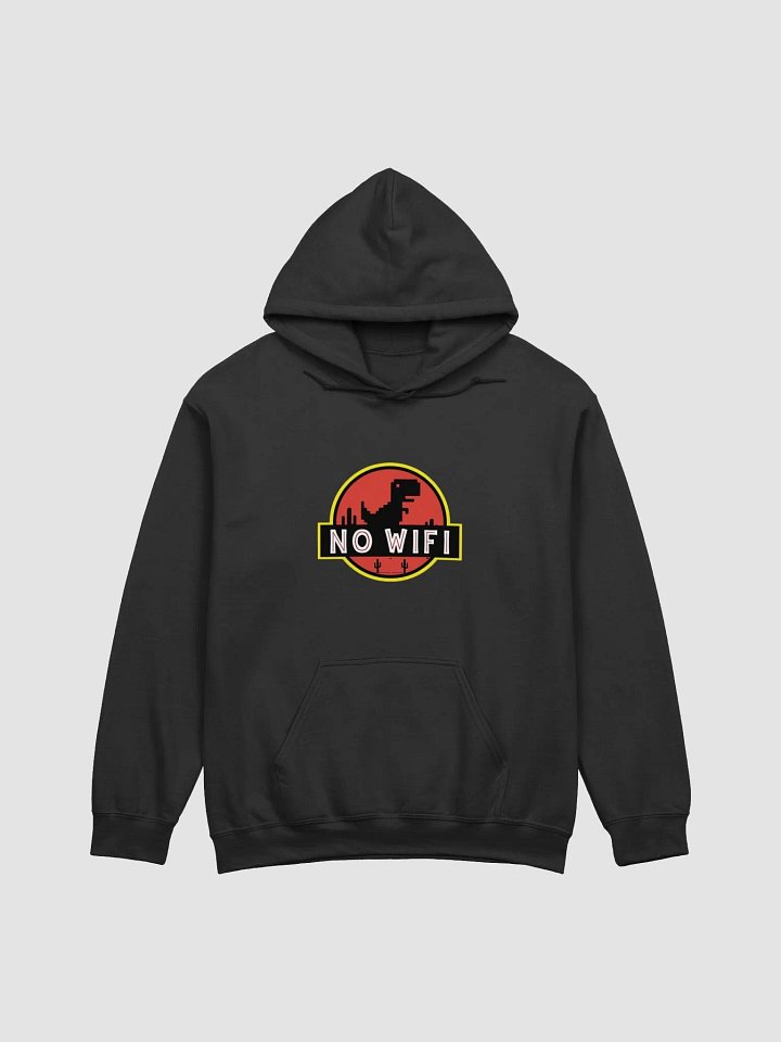 No Wifi Pixel Dino Hoodie product image (8)