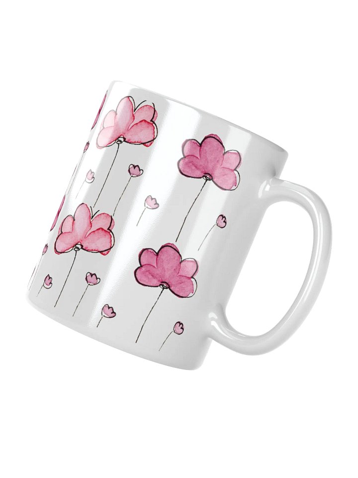 Pink Floral Elegance Mug product image (4)