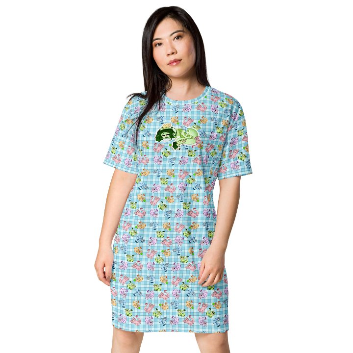 Blue "Eepy Bulbie and Buds" Pyjama T-Shirt/Dress product image (1)