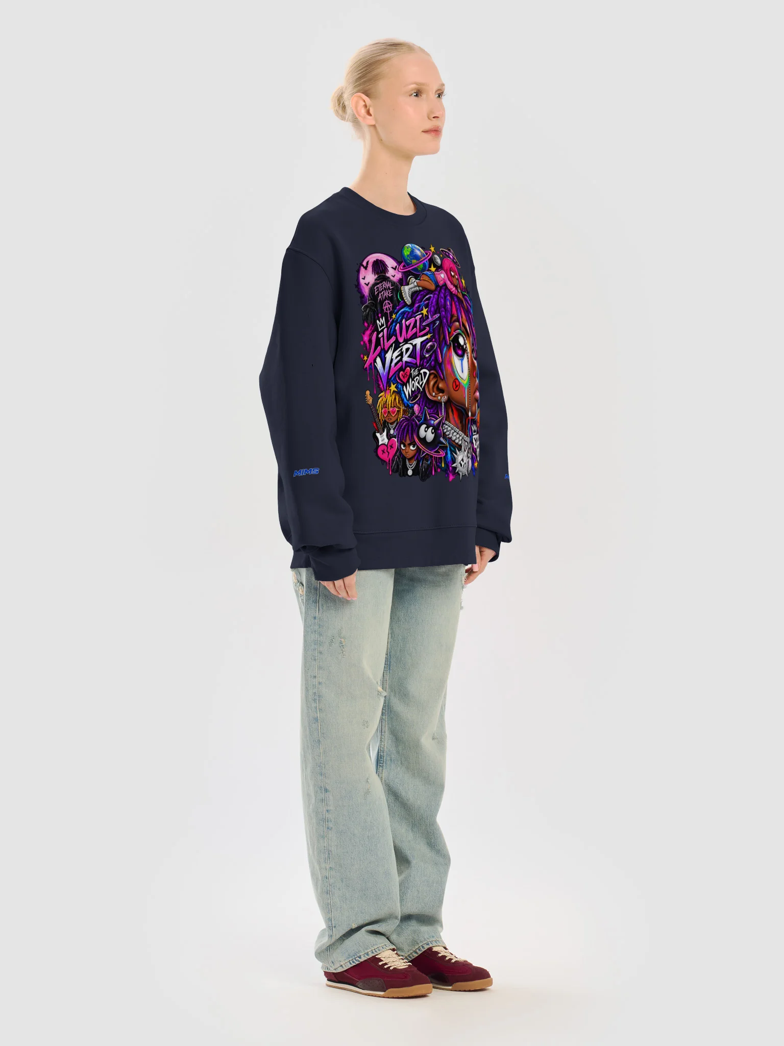 Eternal Atake Neon Graffiti Sweatshirt product image (22)