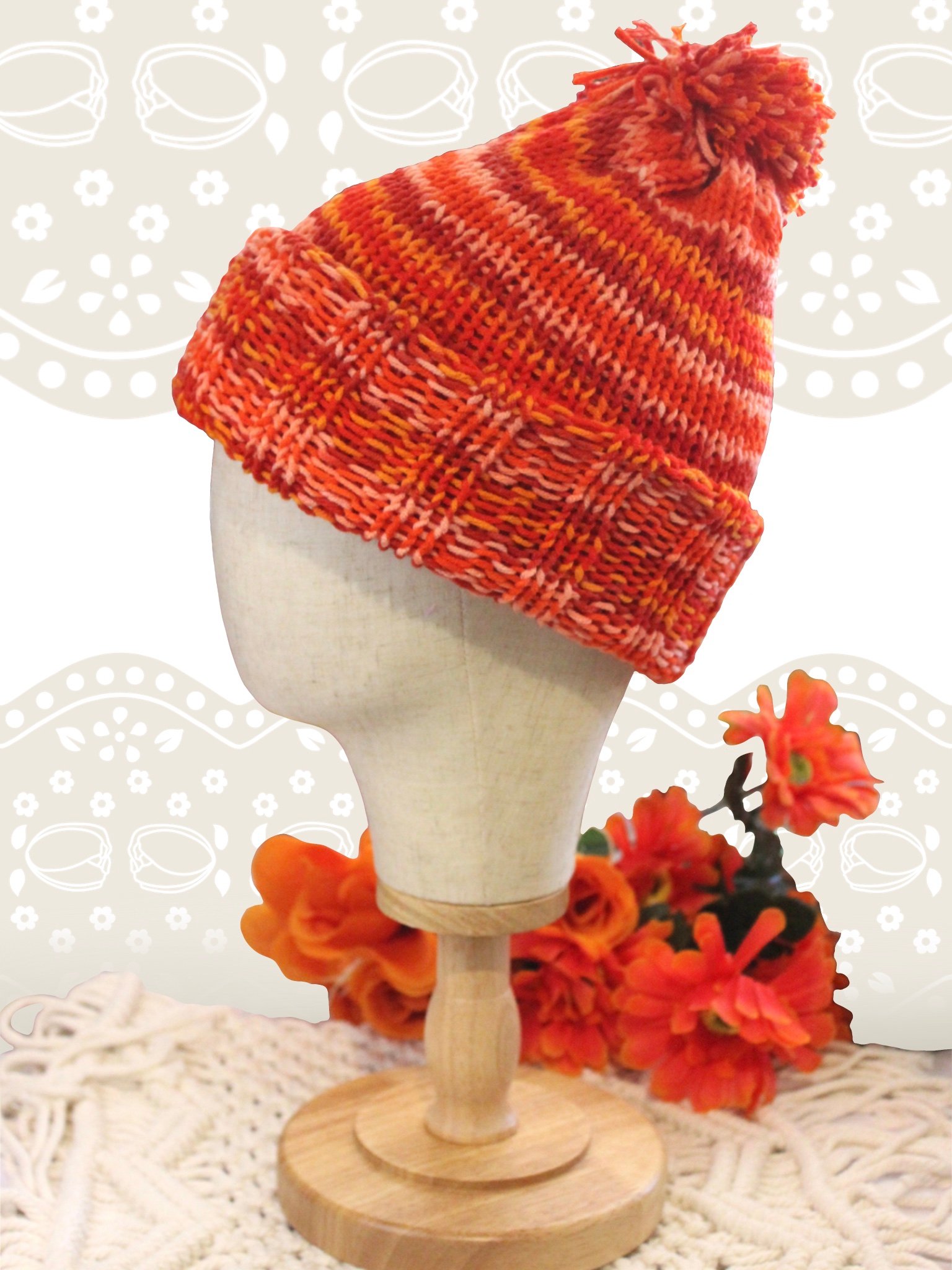 Scarf & Beanie Set - Bright Fall product image (7)