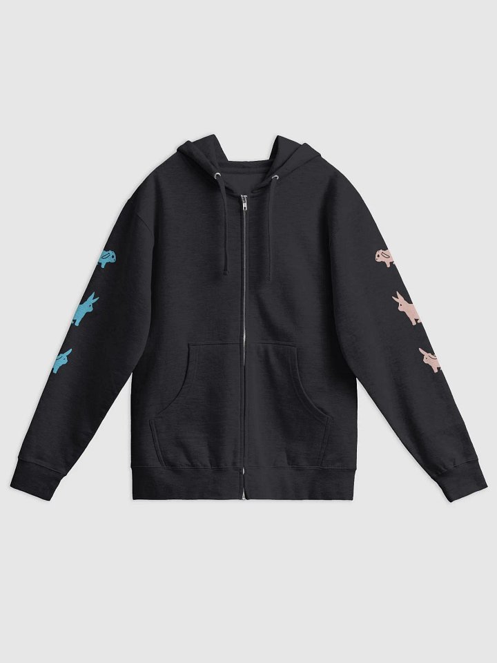 Bunny Trio Zip-Up Hoodie product image (1)