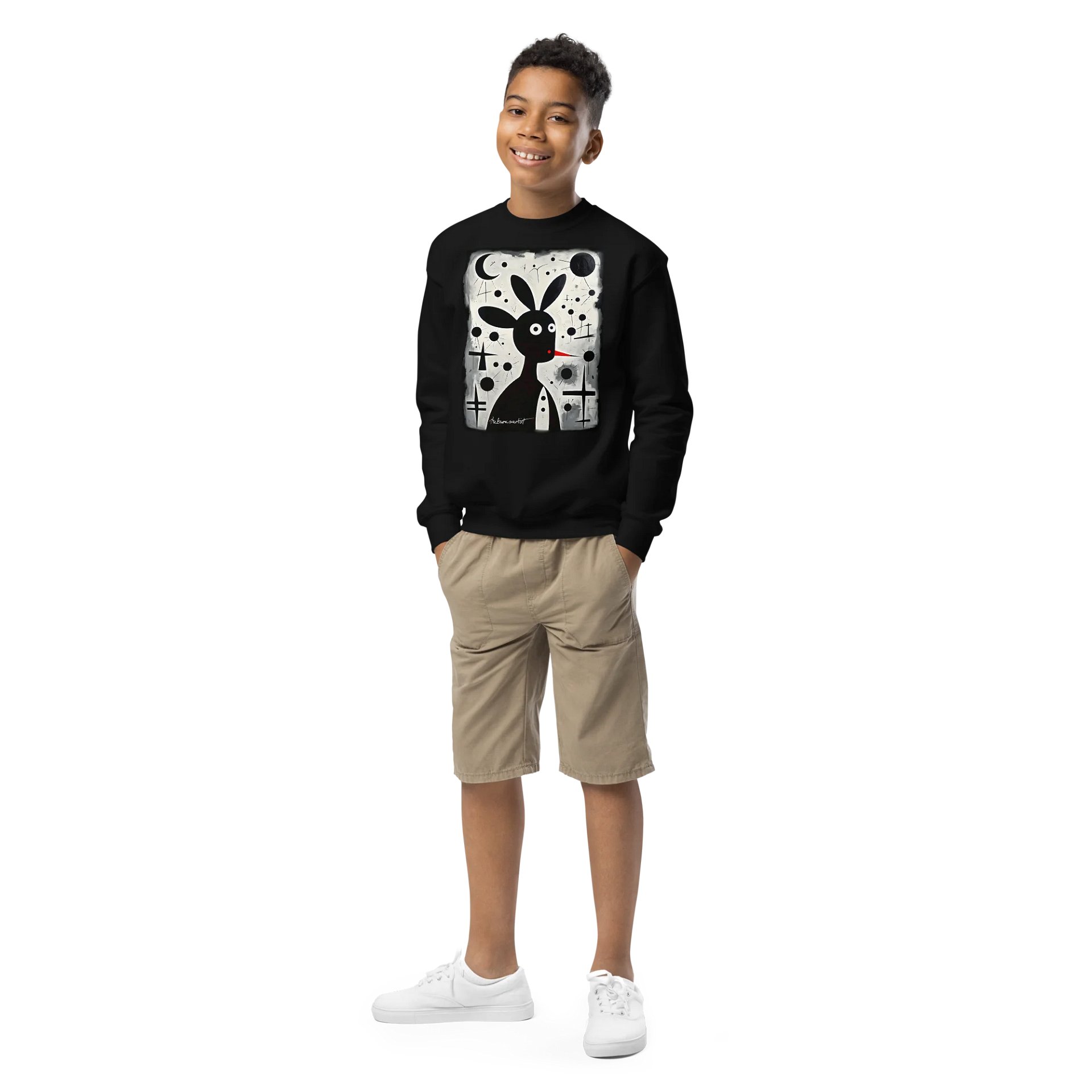 Gildan Youth Crew Neck Sweatshirt product image (1)