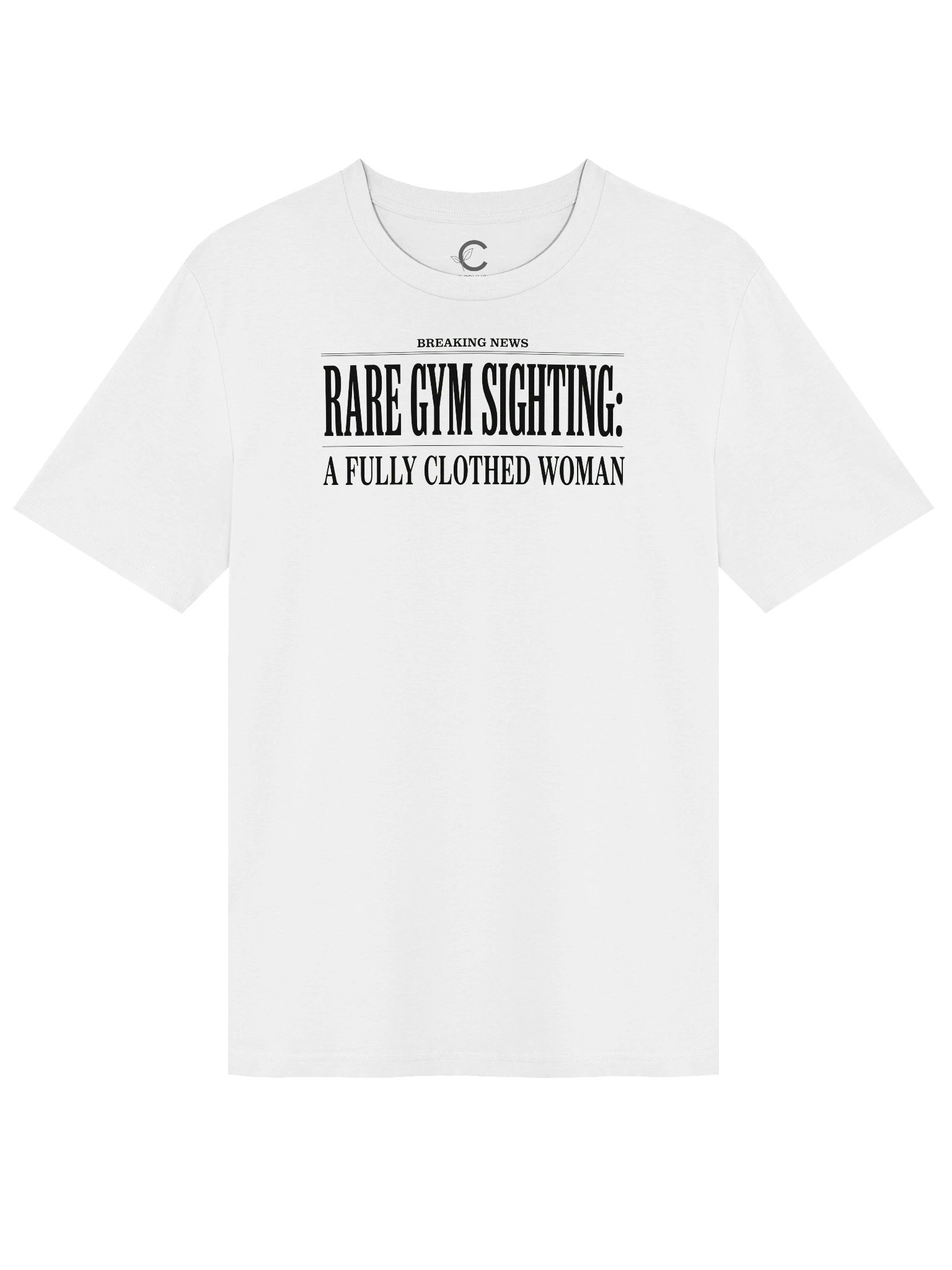 Good Clean Fun: "Rare Gym Sighting 4" Organic T-Shirt product image (2)