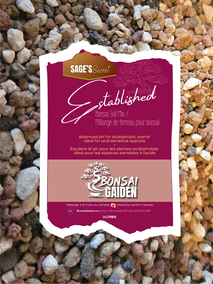 Sage's Secret (Acidophobic) Established Bonsai Soil product image (1)