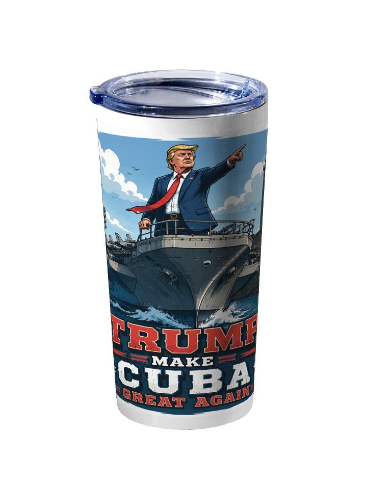 Termo Negro 20oz – Trump Make Cuba Great Again | PAC product image (2)