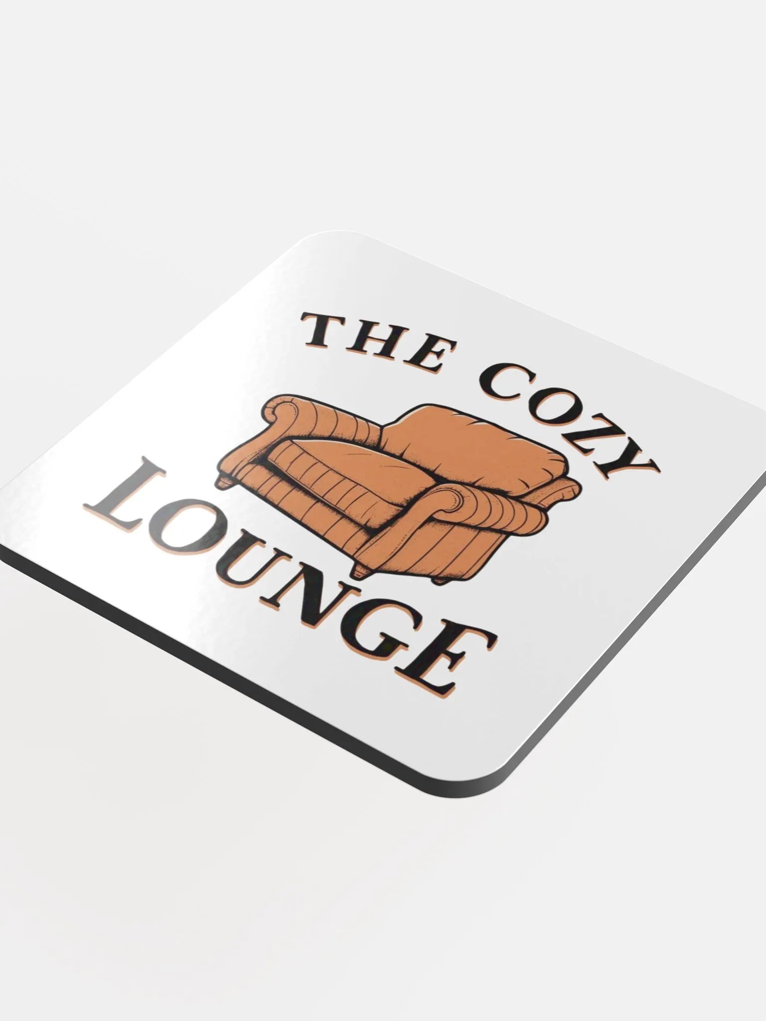 Luxe Glossed Cork Coaster Set product image (4)