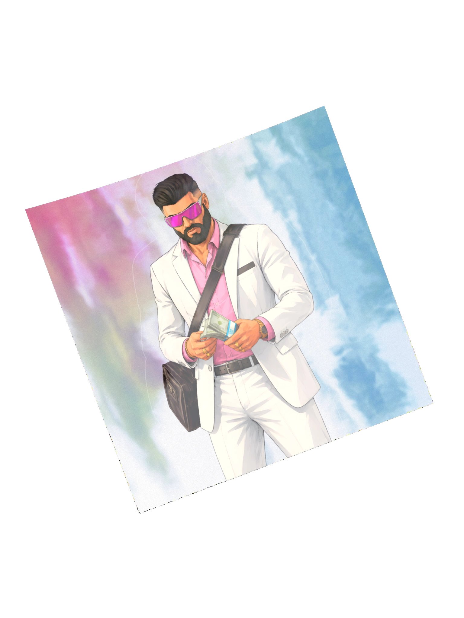 Droppo Escobar Counting Stacks Sticker product image (5)