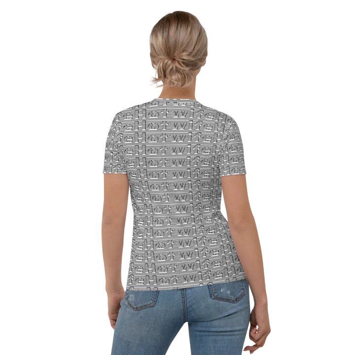 Hotwife Magic 3D illusion print fitted shirt product image (1)