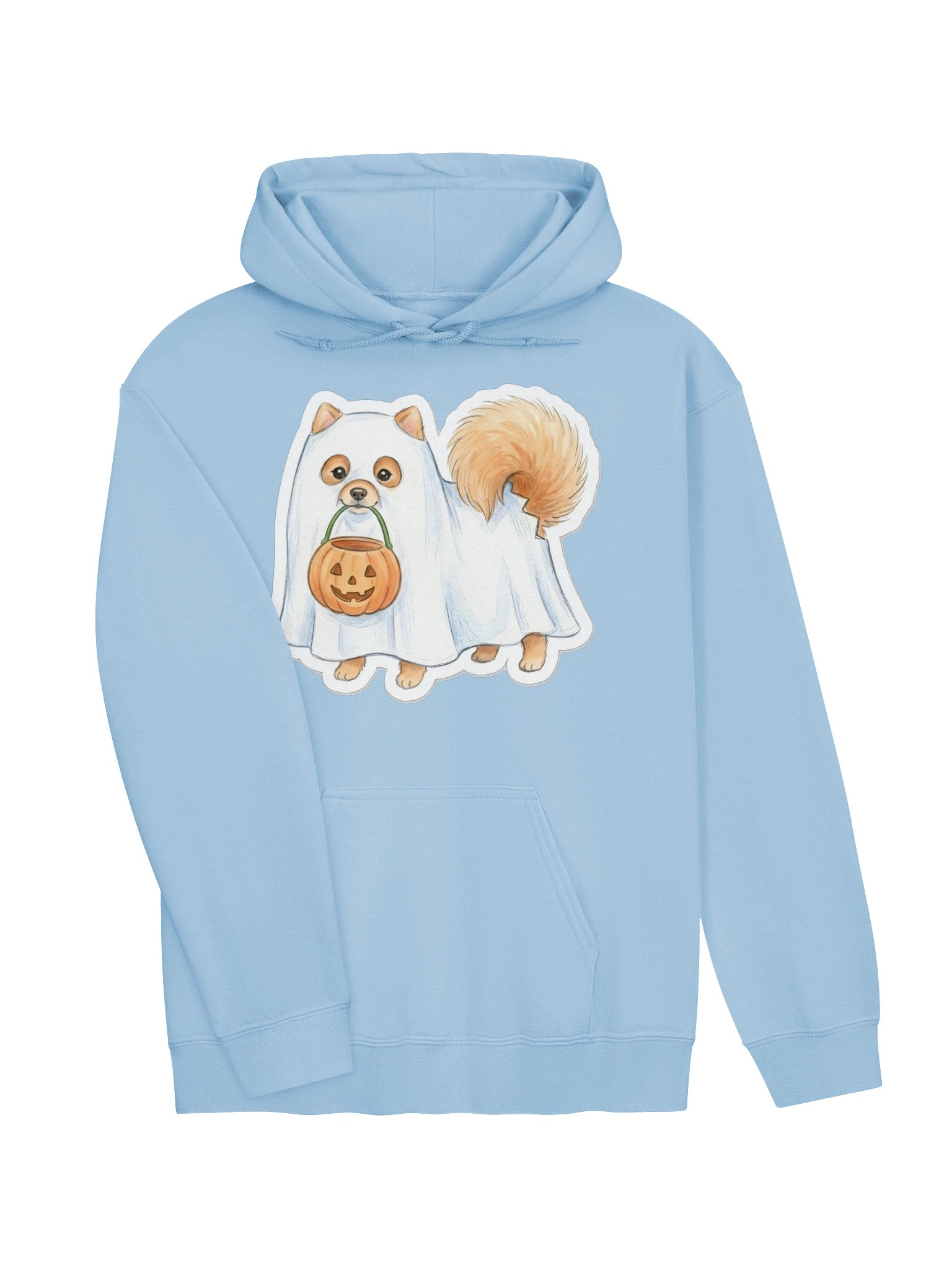 Little Ghost Pomeranian Hoodie product image (9)