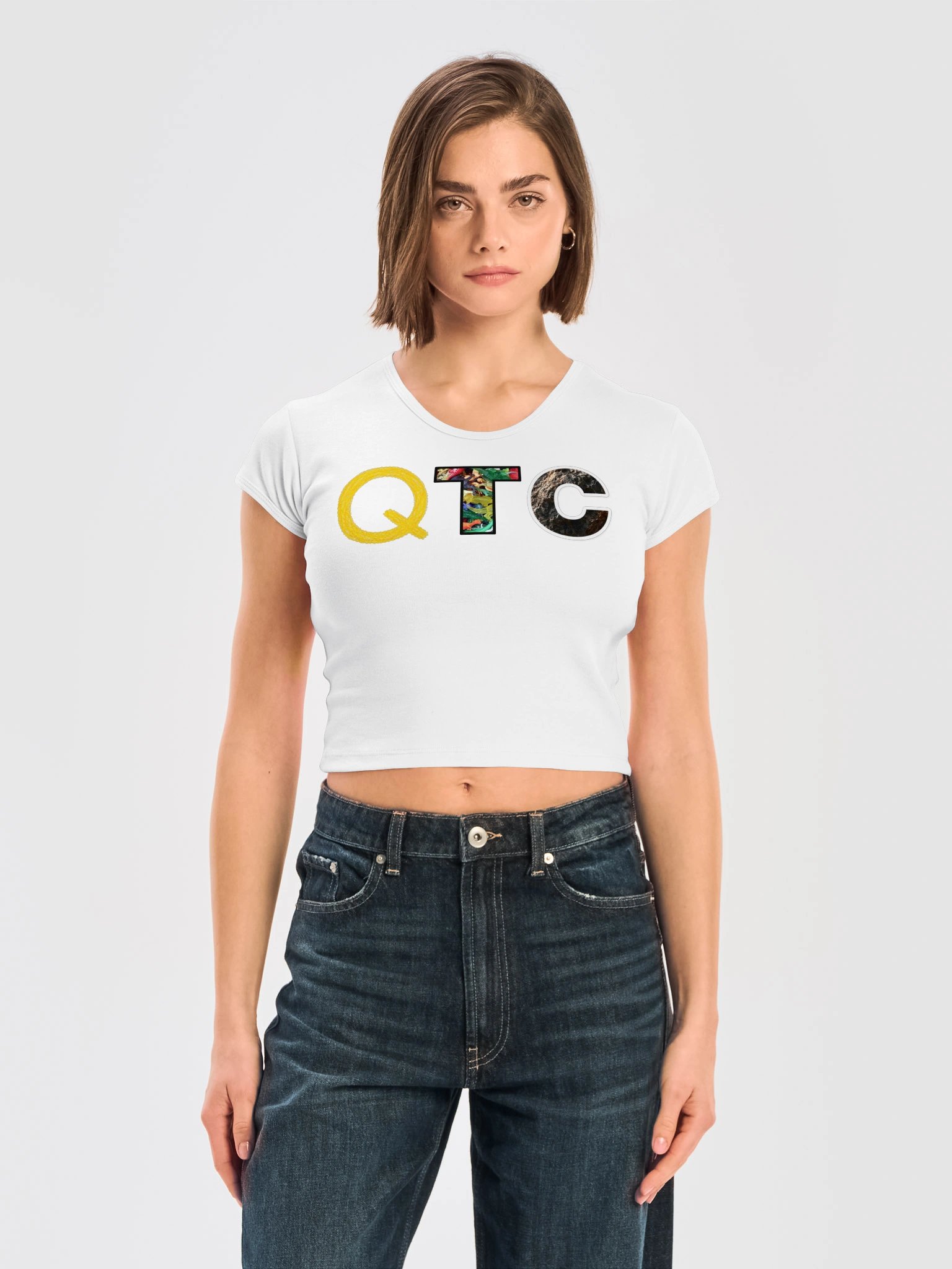 What It Is | Baby Tee Crop | QTC product image (15)