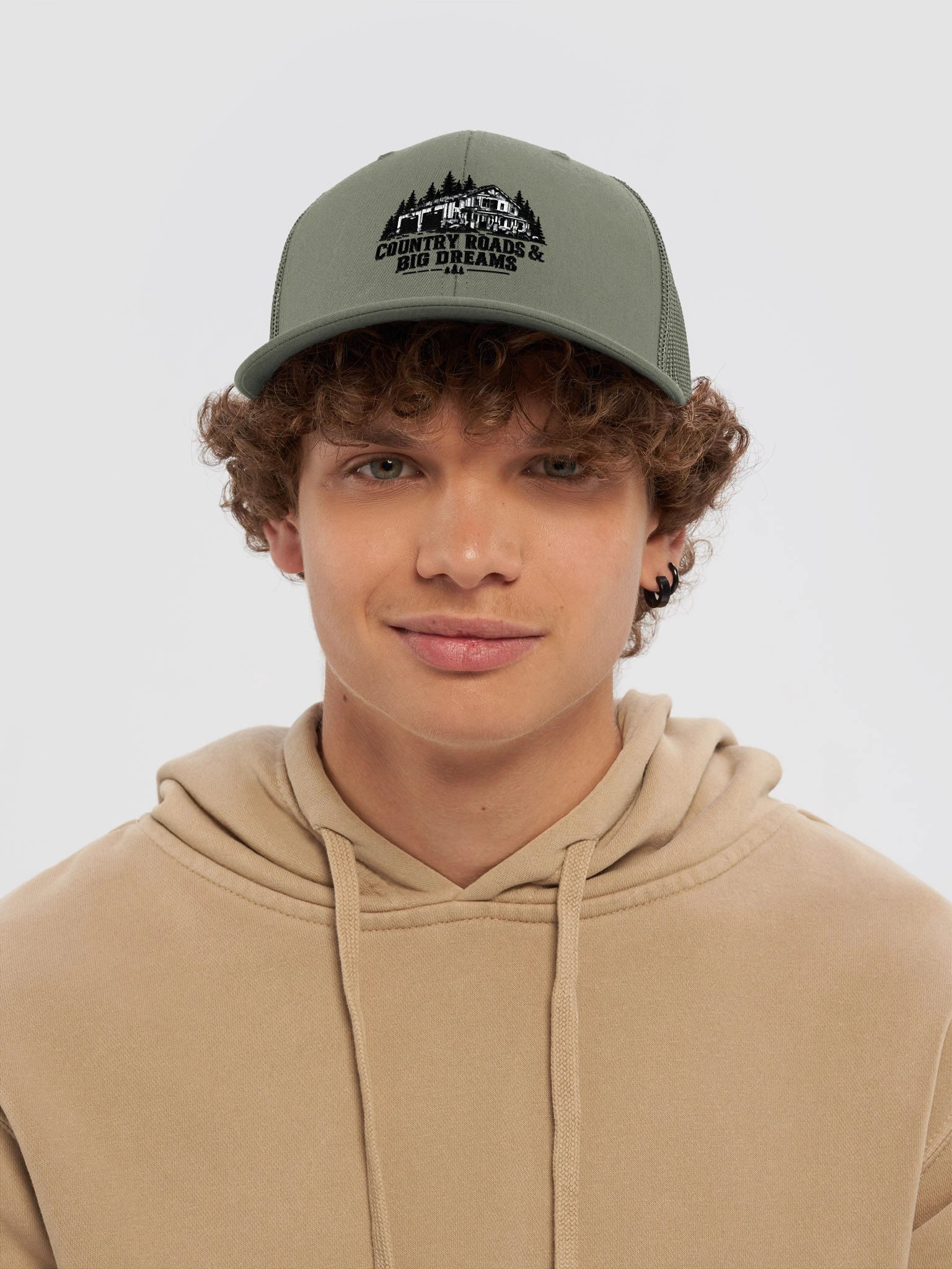 Country Roads & Big Dreams Trucker Hat product image (5)