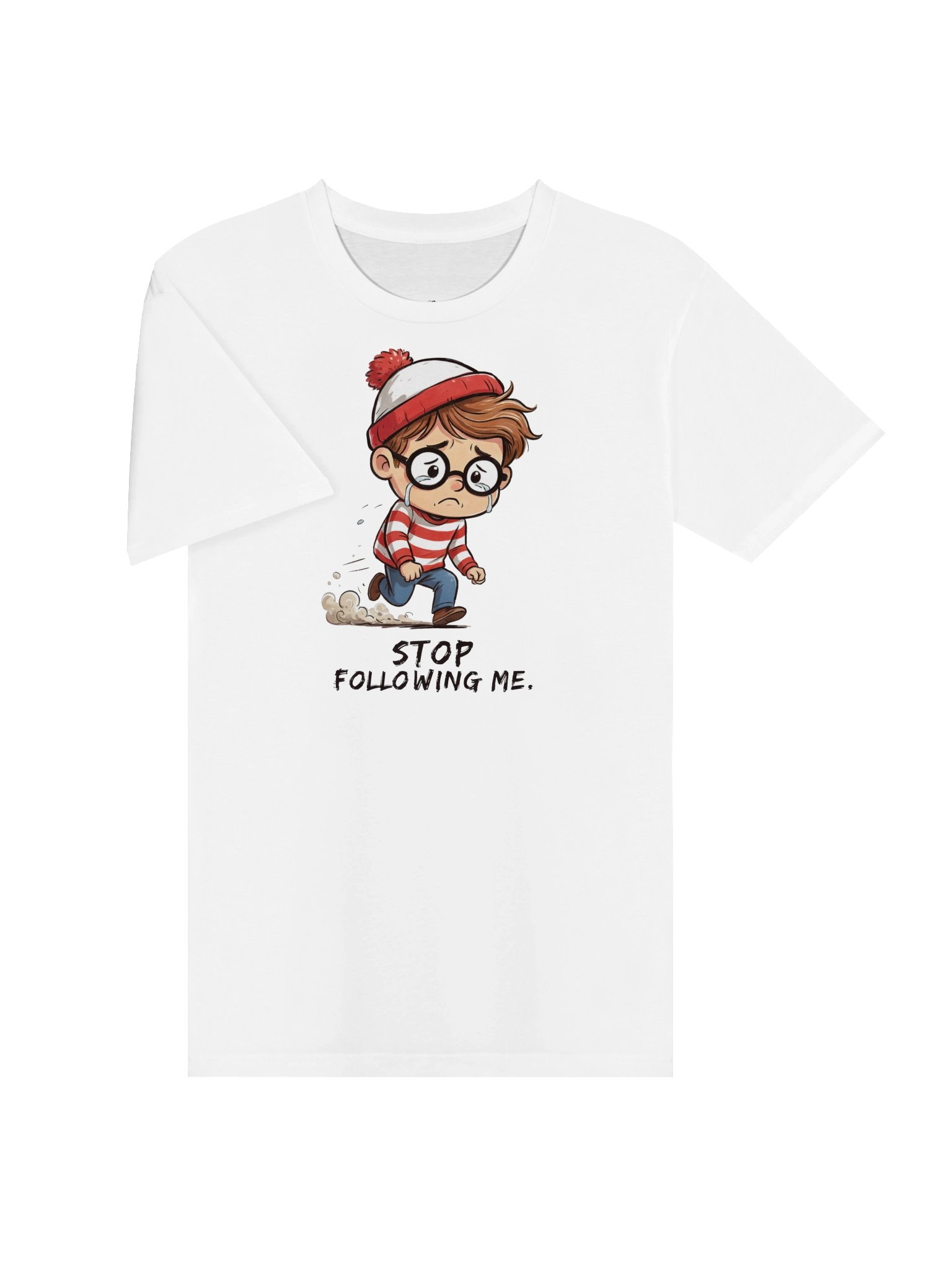 Stop Following Me Cartoon Tee product image (12)