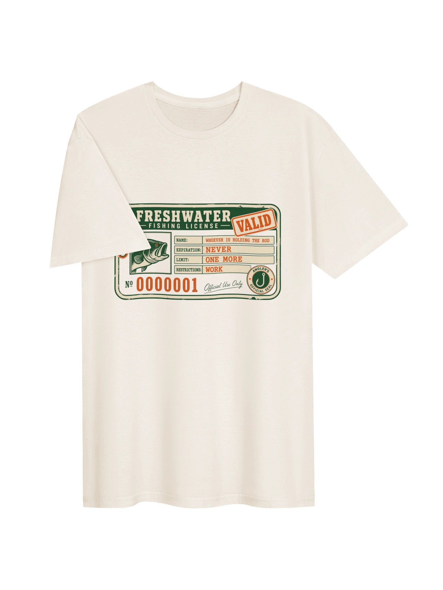 Licensed to Fish T-Shirt product image (3)