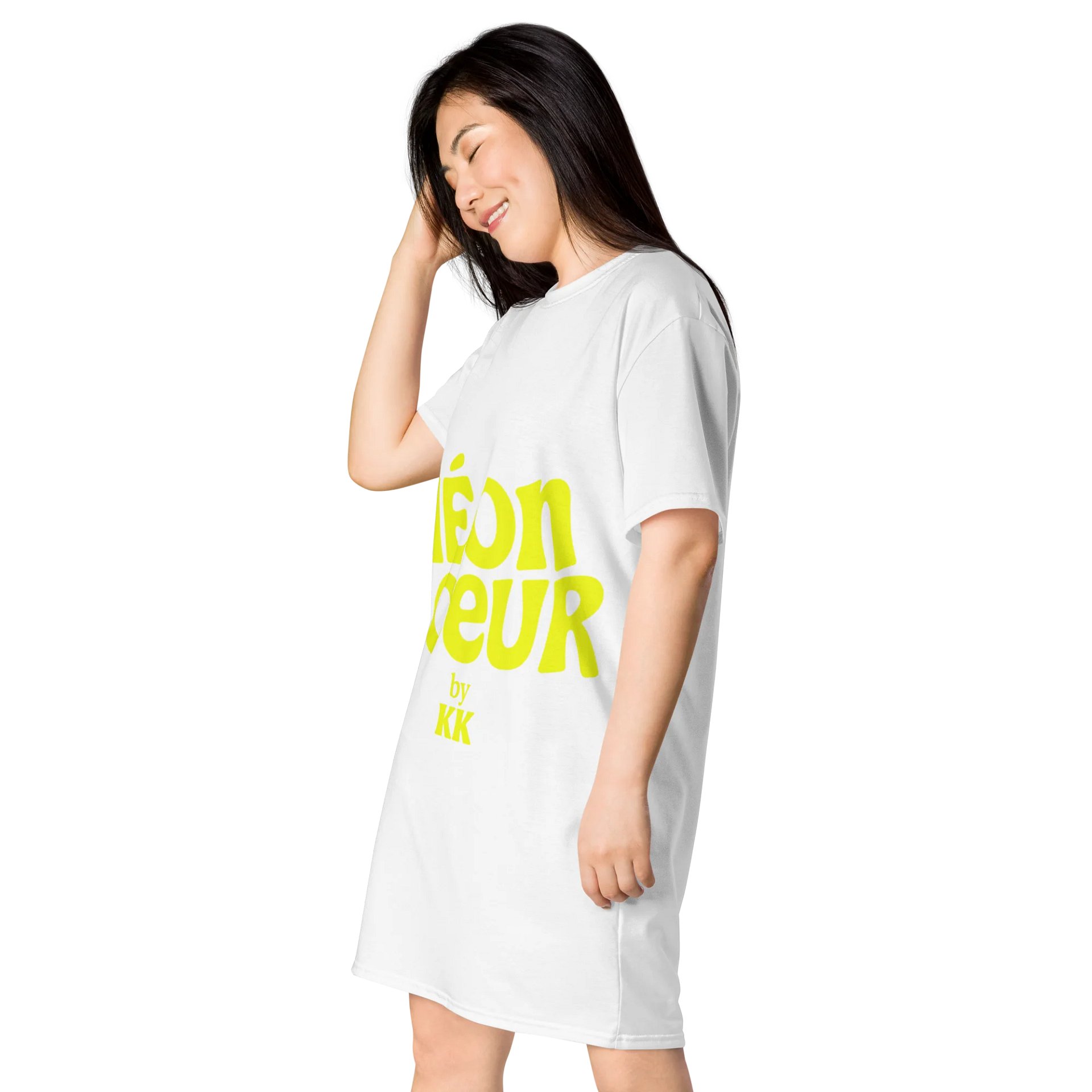 NÉON COEUR Oversized Sleep T-Shirt – by KK product image (3)
