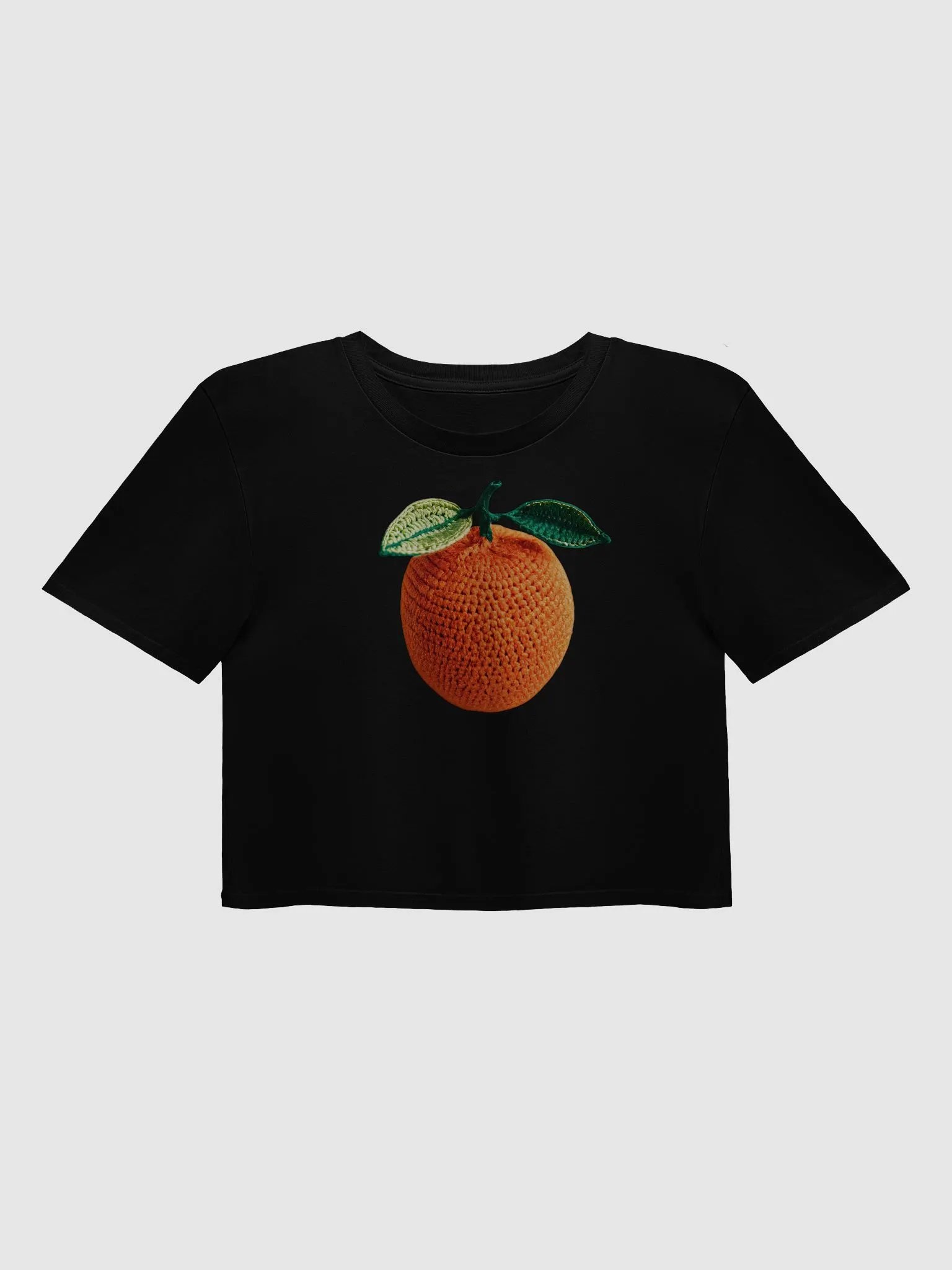 CozyAvocado Women's Premium Orange Crop Top #3 product image (1)