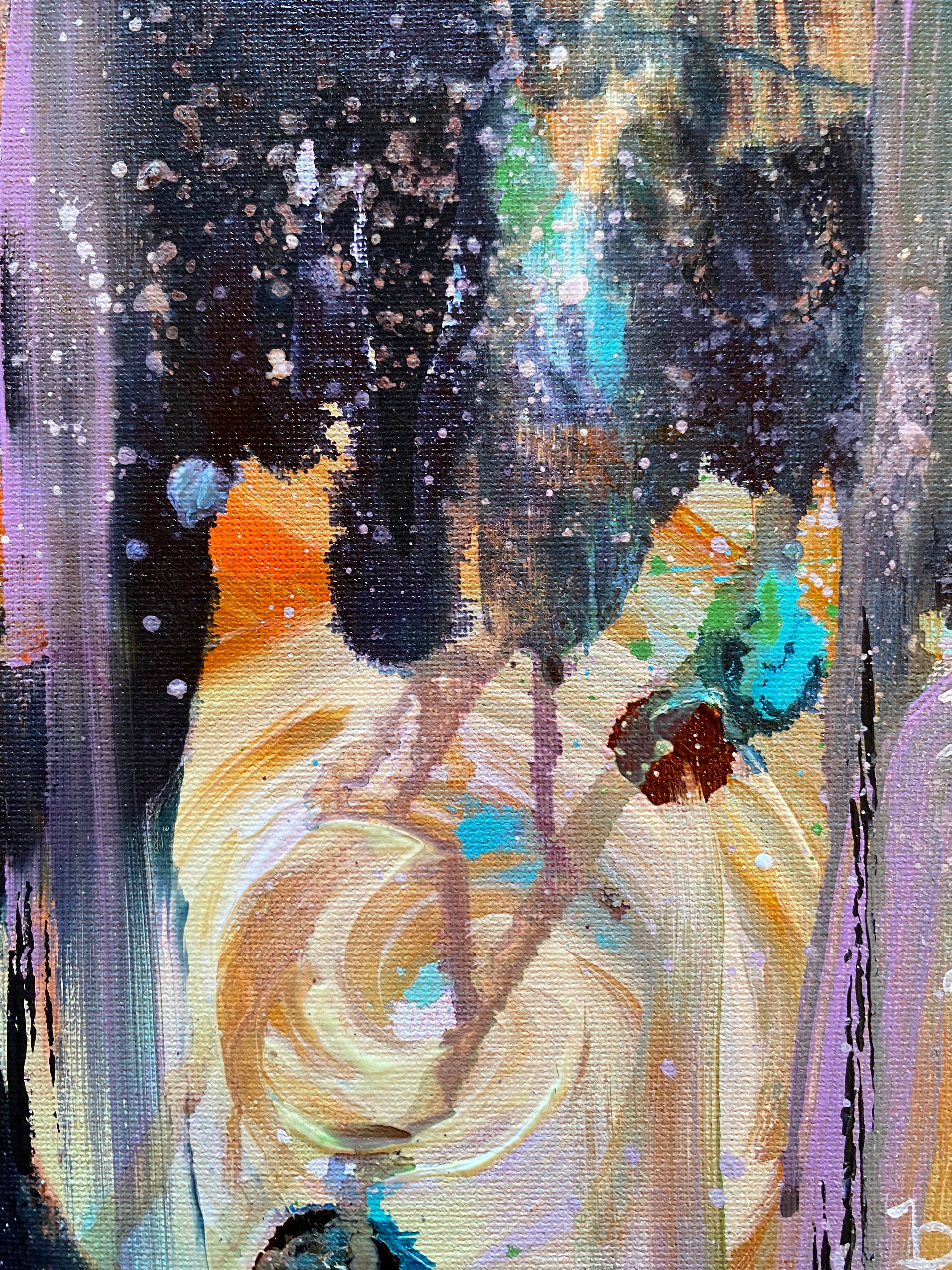 Our World Now - Satellite Eclipse Lyric Painting product image (4)