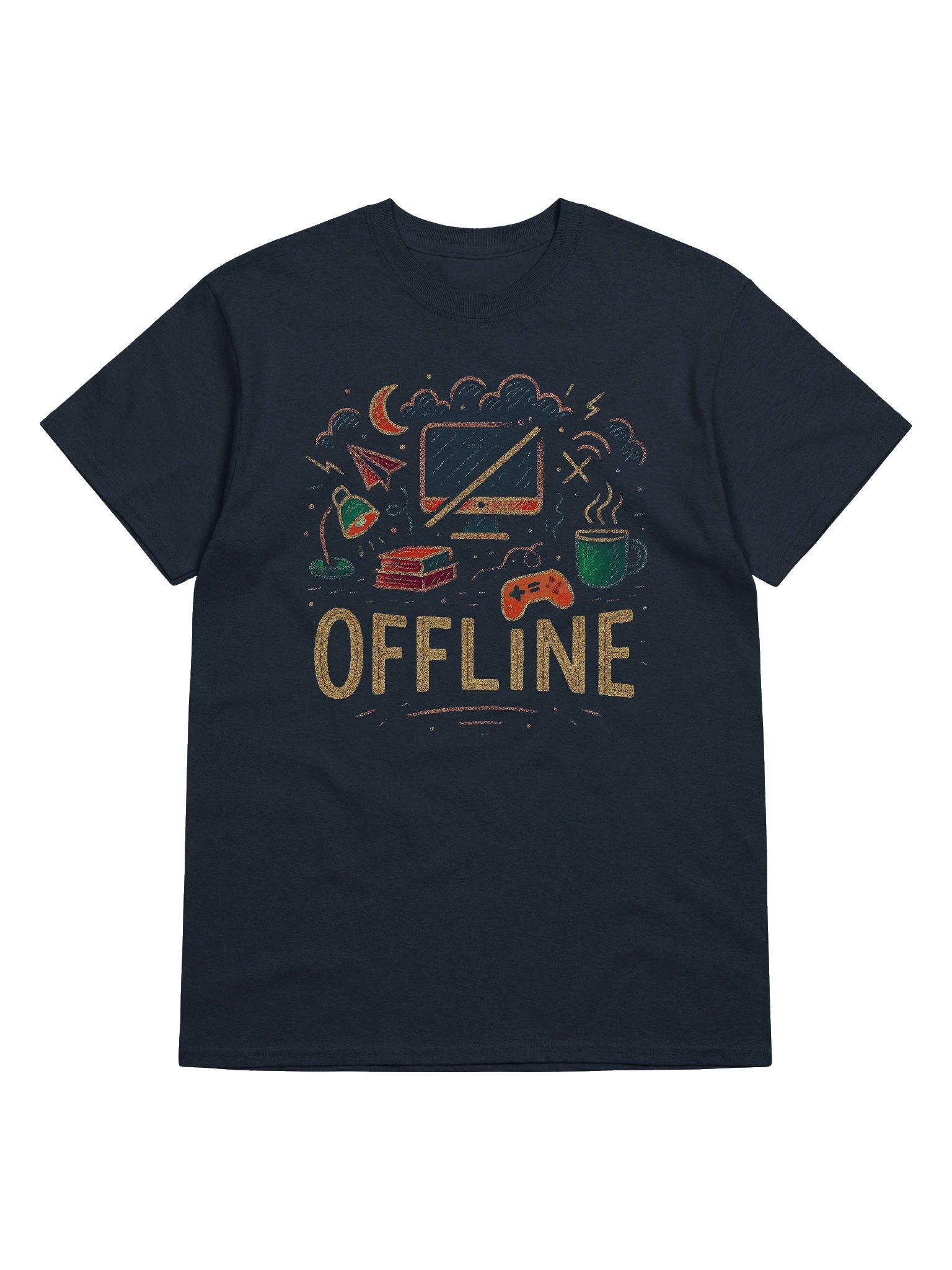Offline Mode Retro Tee product image (5)